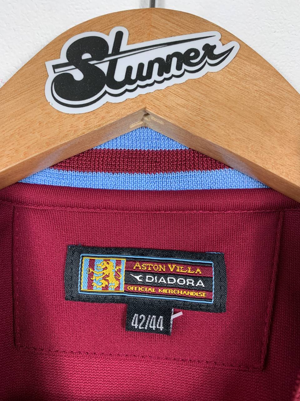 ASTON VILLA 2002/2003 HOME SHIRT #4 MELLBERG