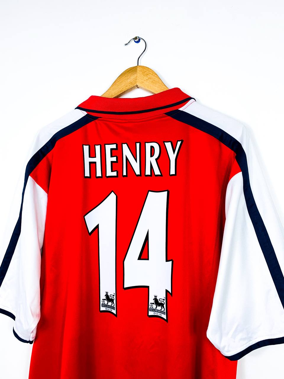 ARSENAL 2000/2002 HOME SHIRT #14 HENRY