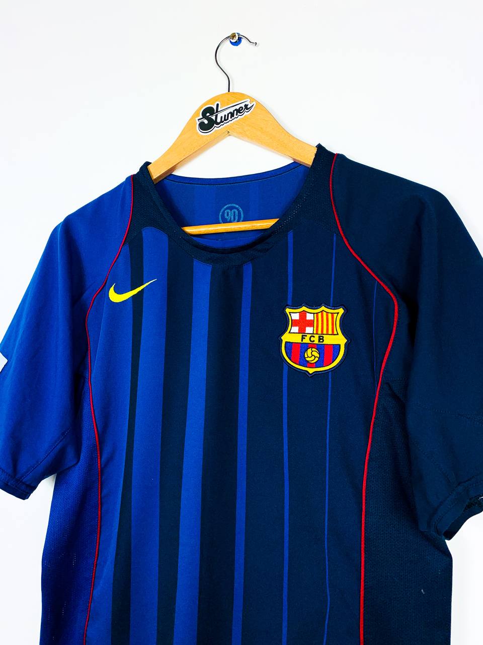 BARCELONA 2004/2005 AWAY SHIRT #30 MESSI