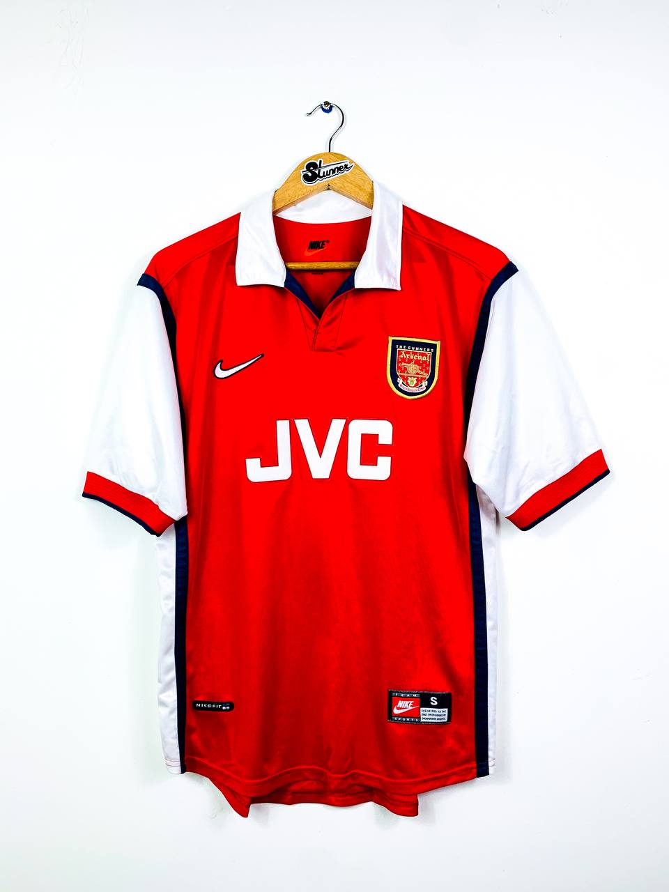 ARSENAL 1998/1999 HOME SHIRT #9 ANELKA
