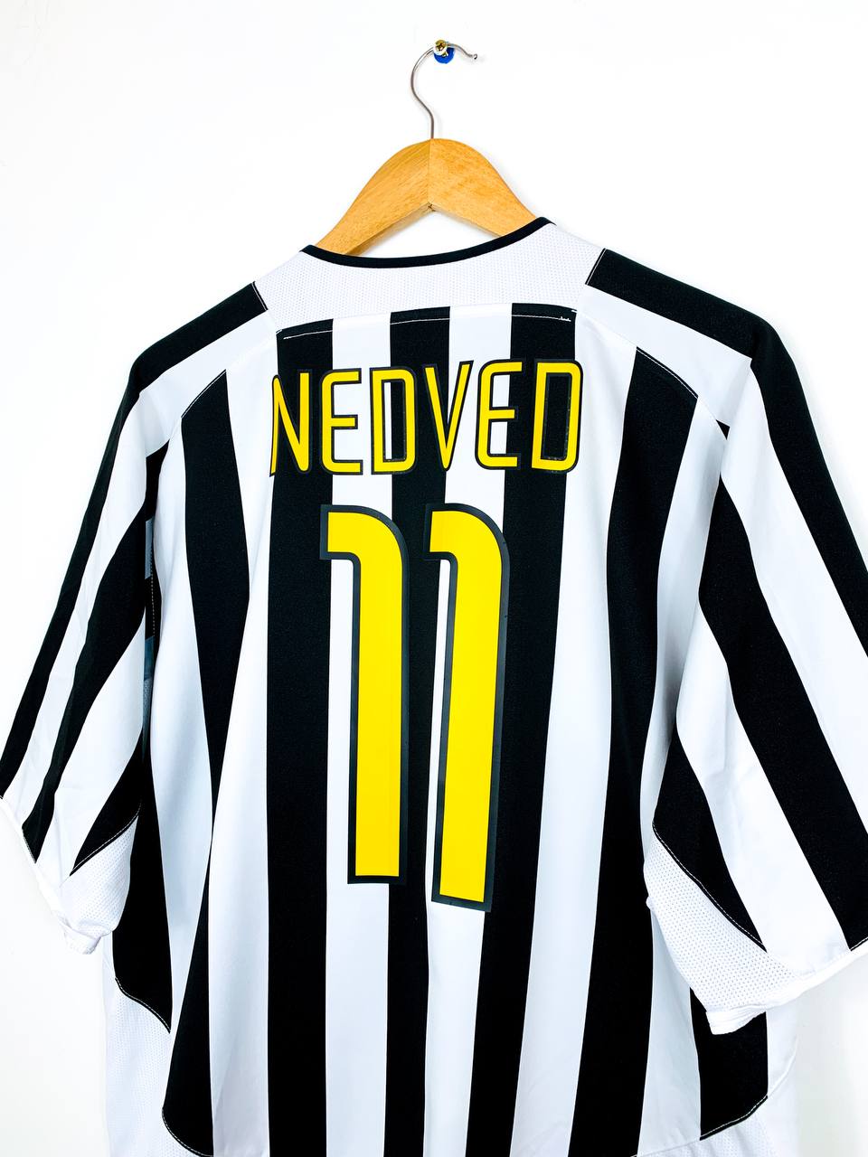 JUVENTUS 2003/2004 HOME SHIRT #11 NEDVED
