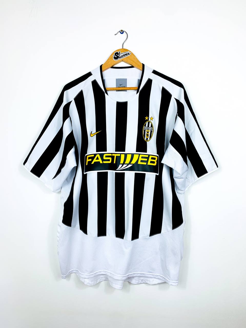 JUVENTUS 2003/2004 HOME SHIRT #11 NEDVED