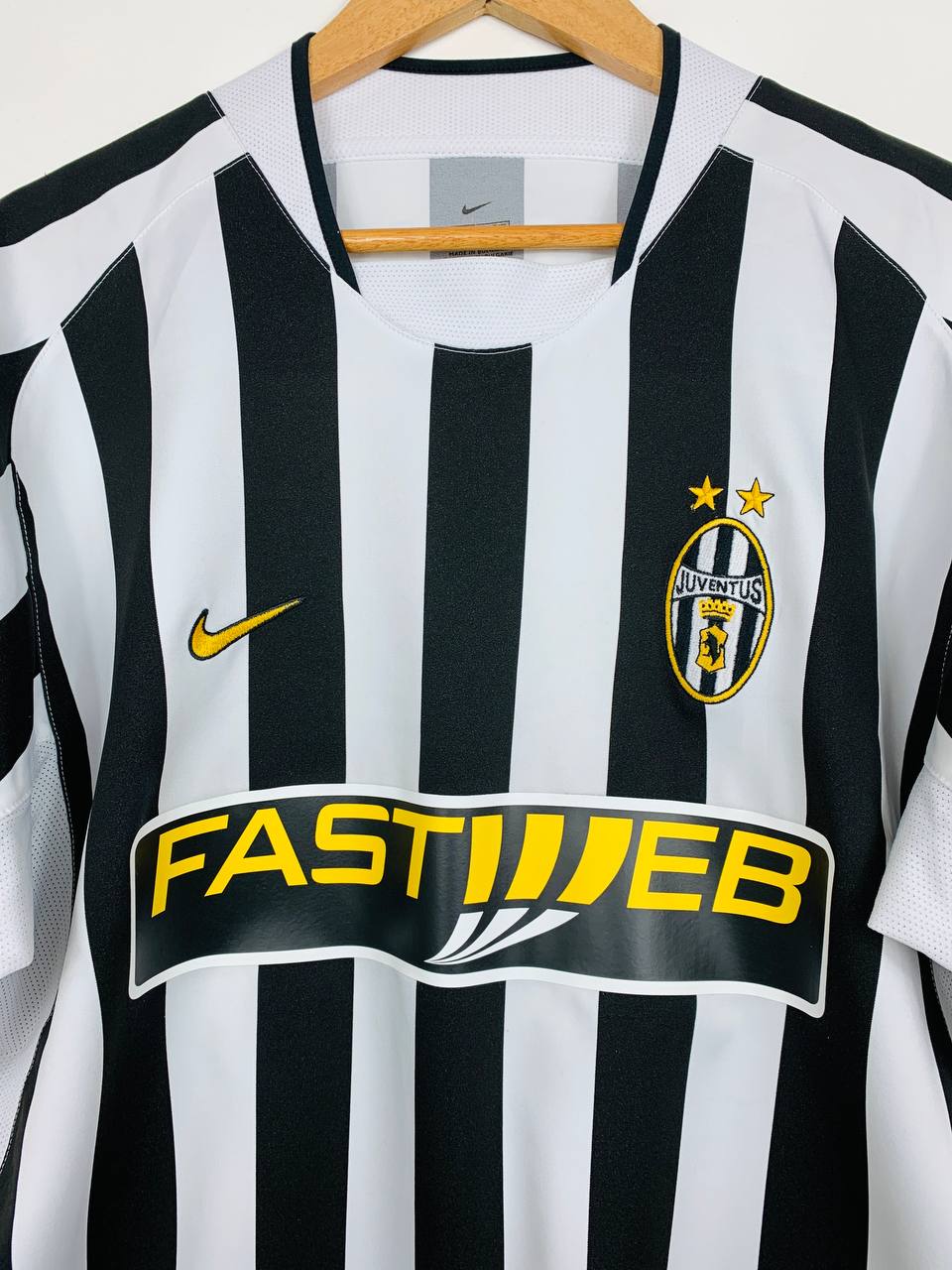 JUVENTUS 2003/2004 HOME SHIRT #11 NEDVED