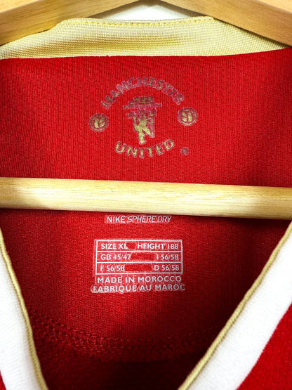 MANCHESTER UNITED 2006/2007 HOME SHIRT #7 RONALDO [XL]