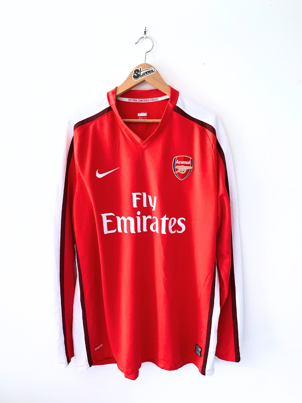 ARSENAL 2008/2010 HOME SHIRT #9 EDUARDO [L/S]
