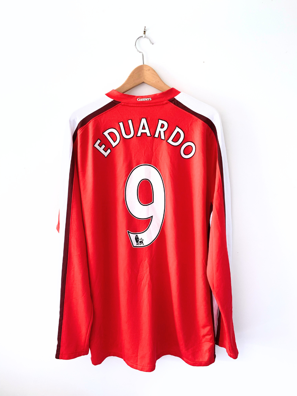 ARSENAL 2008/2010 HOME SHIRT #9 EDUARDO [L/S]