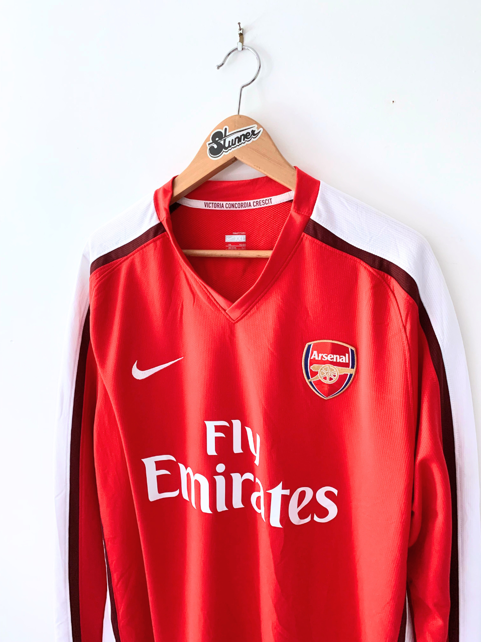 ARSENAL 2008/2010 HOME SHIRT #9 EDUARDO [L/S]
