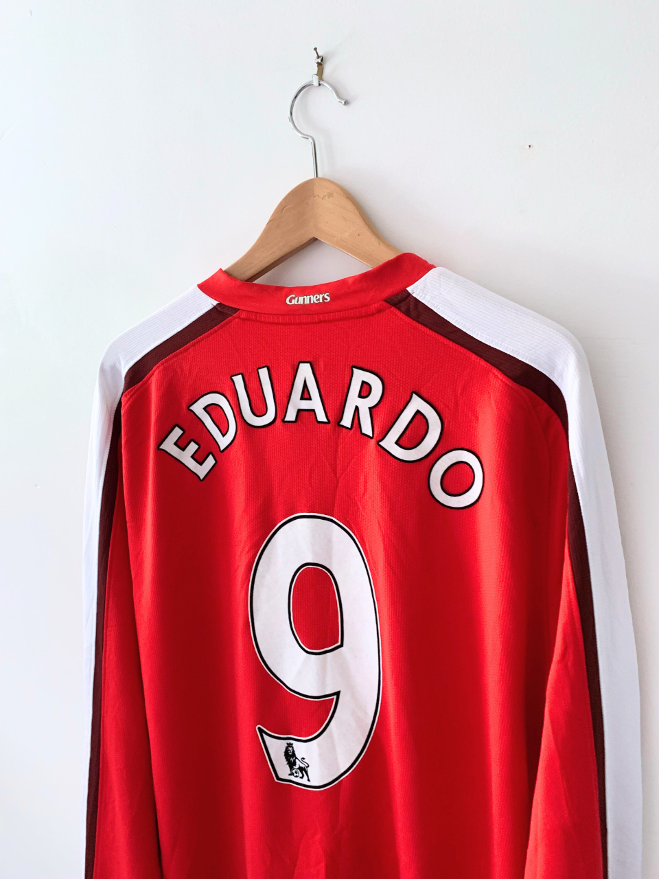 ARSENAL 2008/2010 HOME SHIRT #9 EDUARDO [L/S]