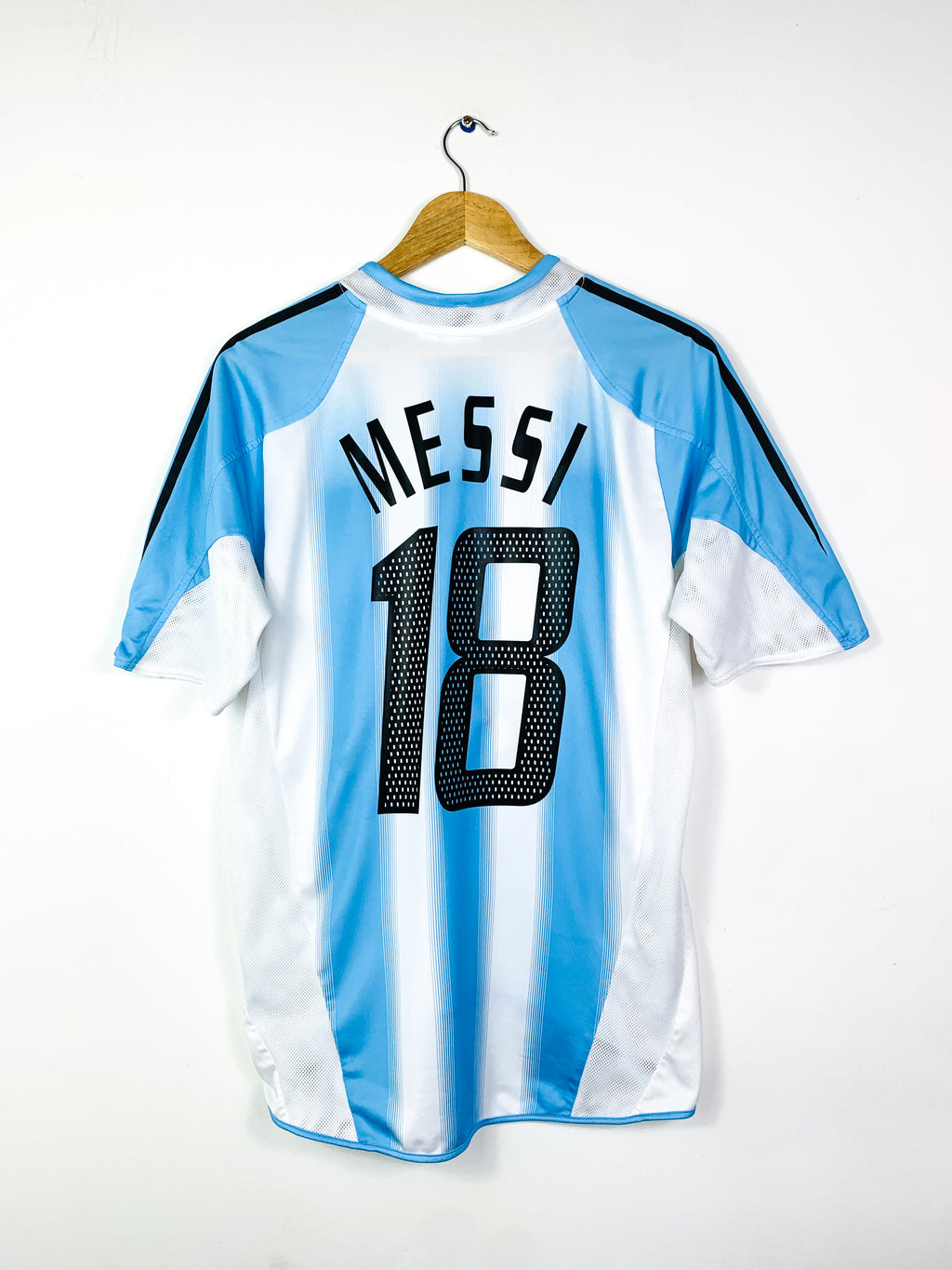 ARGENTINA 2004/2005 HOME SHIRT #18 MESSI [M]