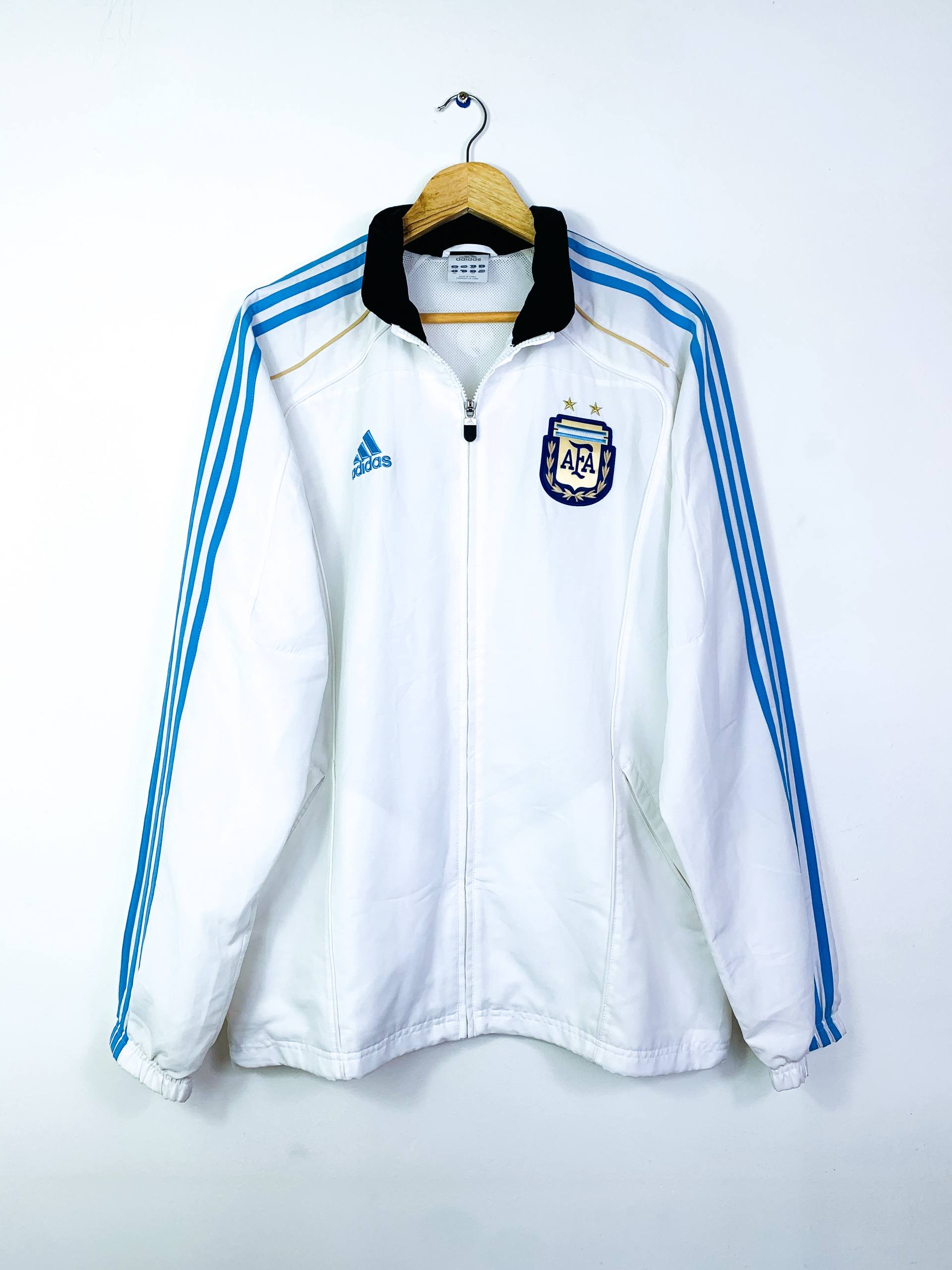 ARGENTINA 2009/2010 TRAINING ZIP JACKET [L]