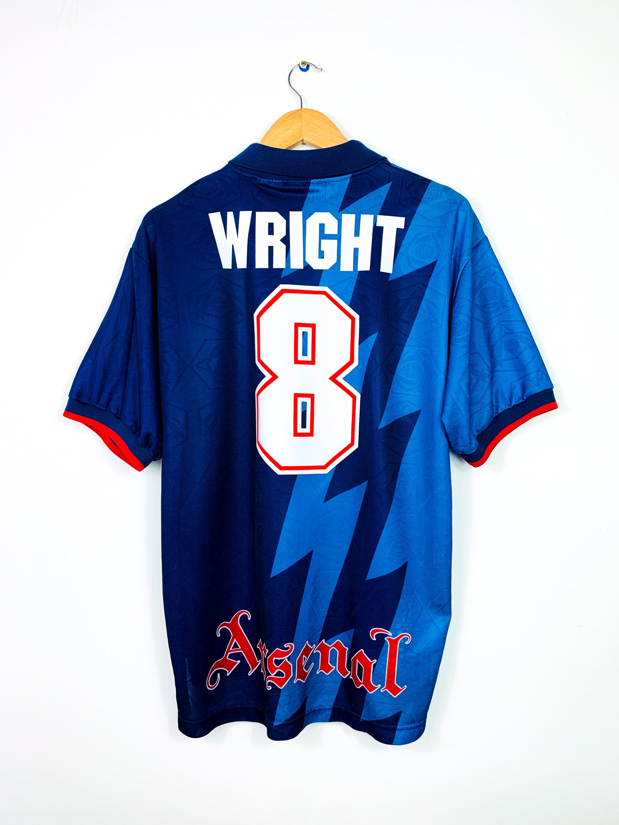 ARSENAL 1995/1996 AWAY SHIRT #8 WRIGHT