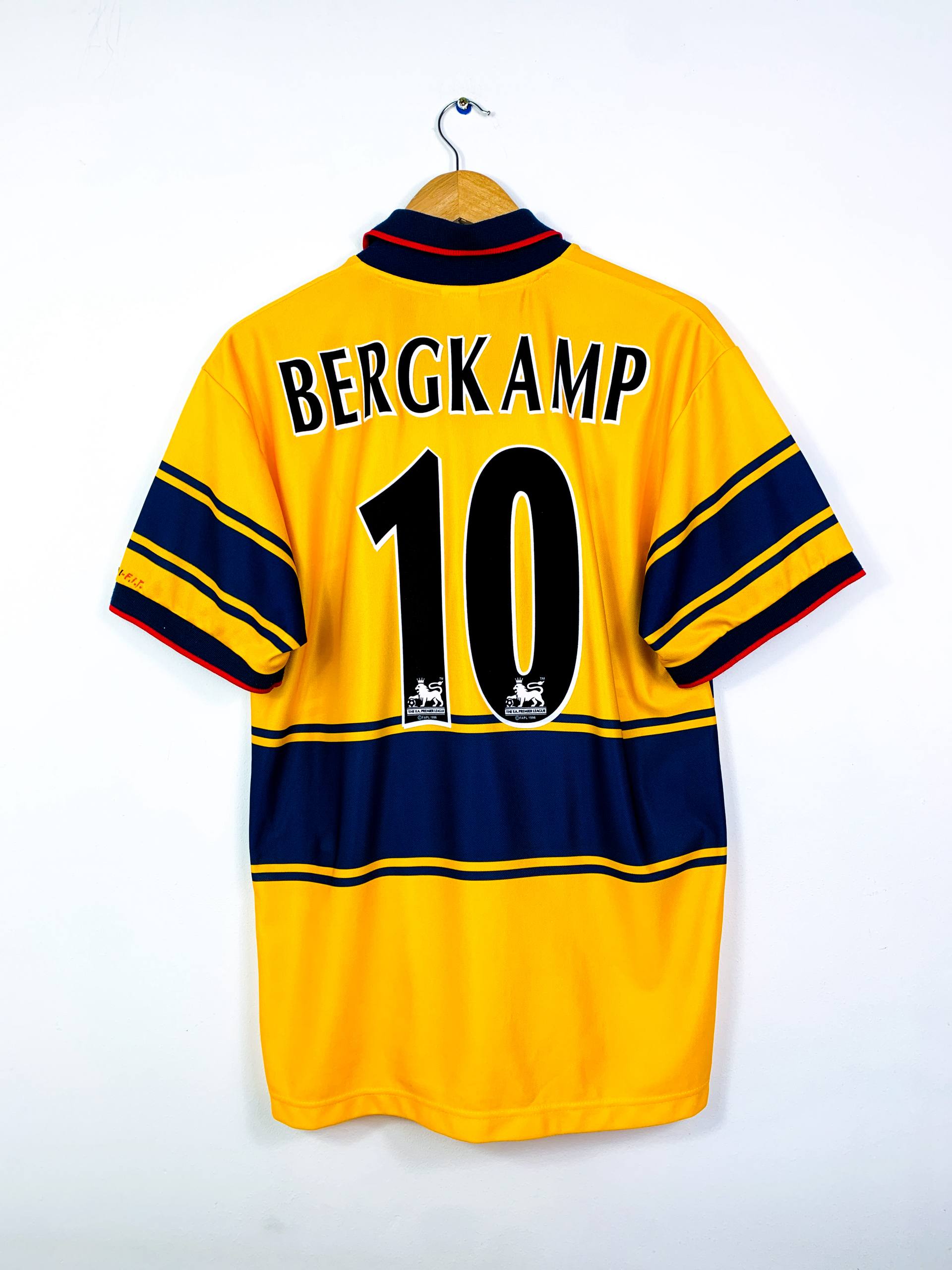 ARSENAL 1997/1999 AWAY SHIRT #10 BERGKAMP [M]