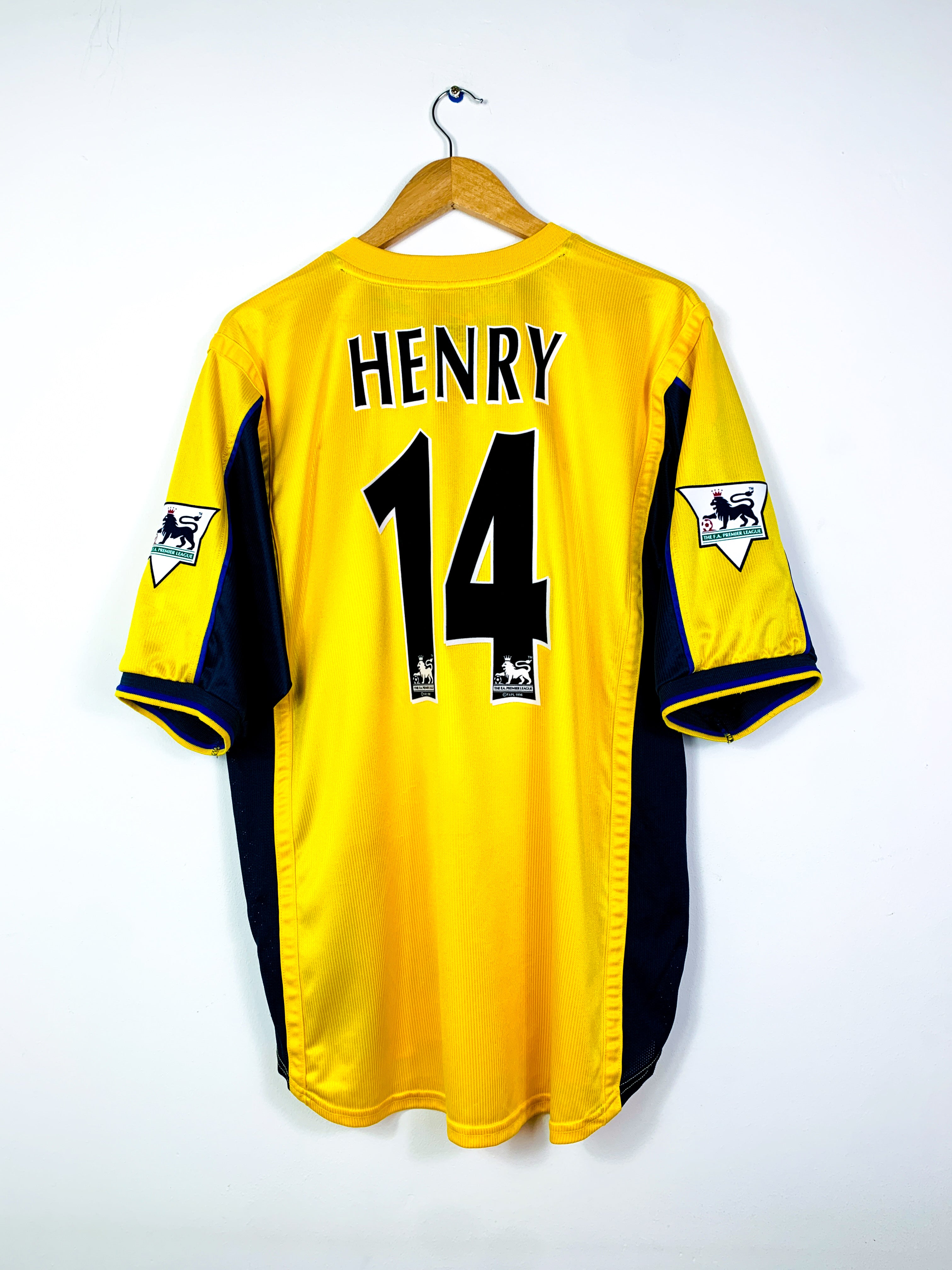 ARSENAL 1999/2001 AWAY SHIRT #14 HENRY [XL]
