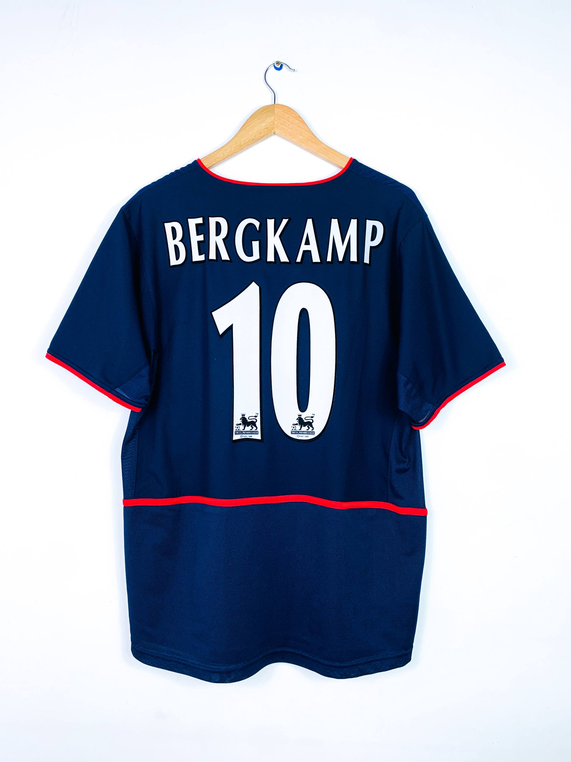 ARSENAL 2002/2003 AWAY SHIRT #10 BERGKAMP [L]