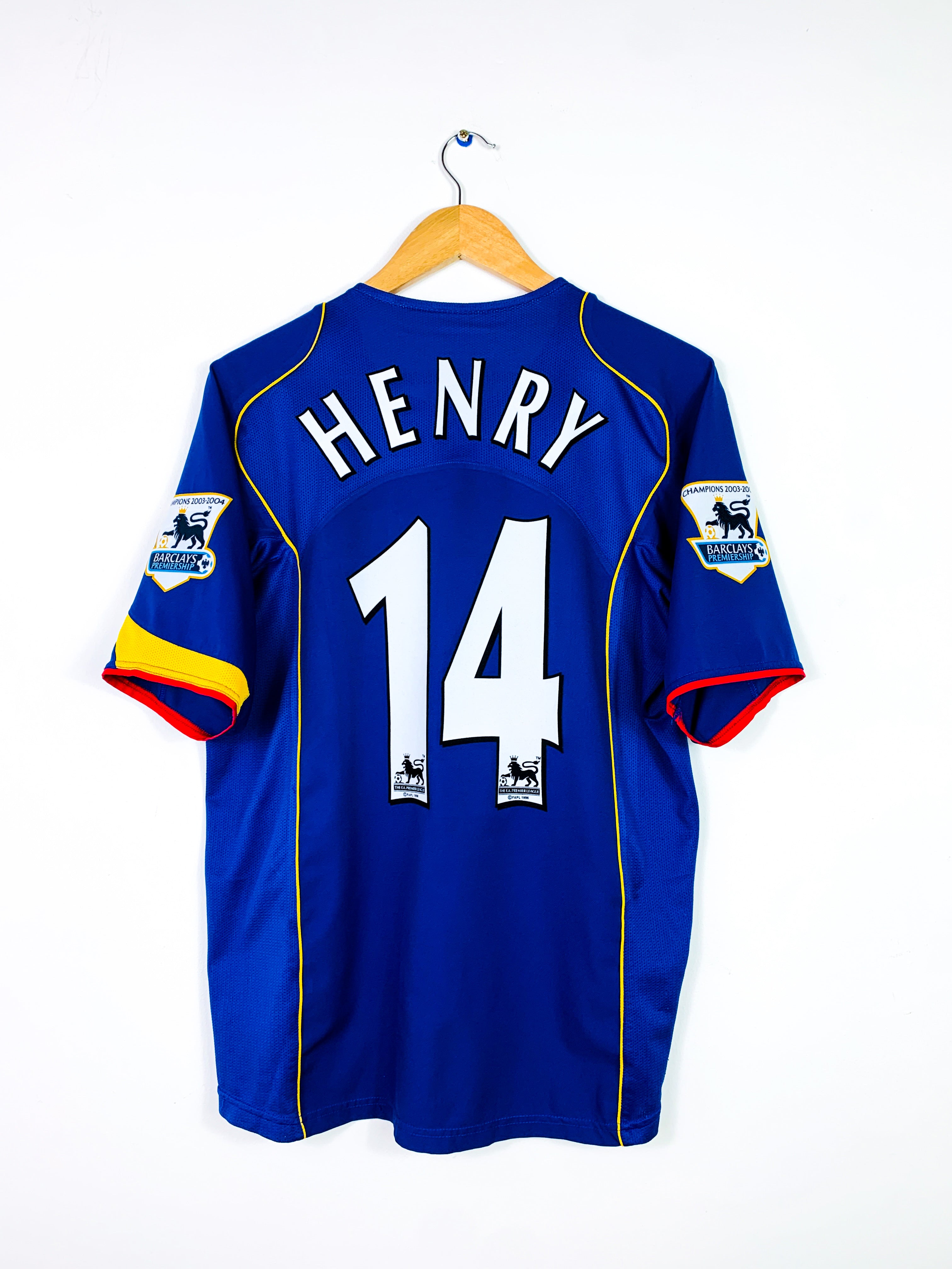 ARSENAL 2004/2005 AWAY SHIRT #14 HENRY [M]