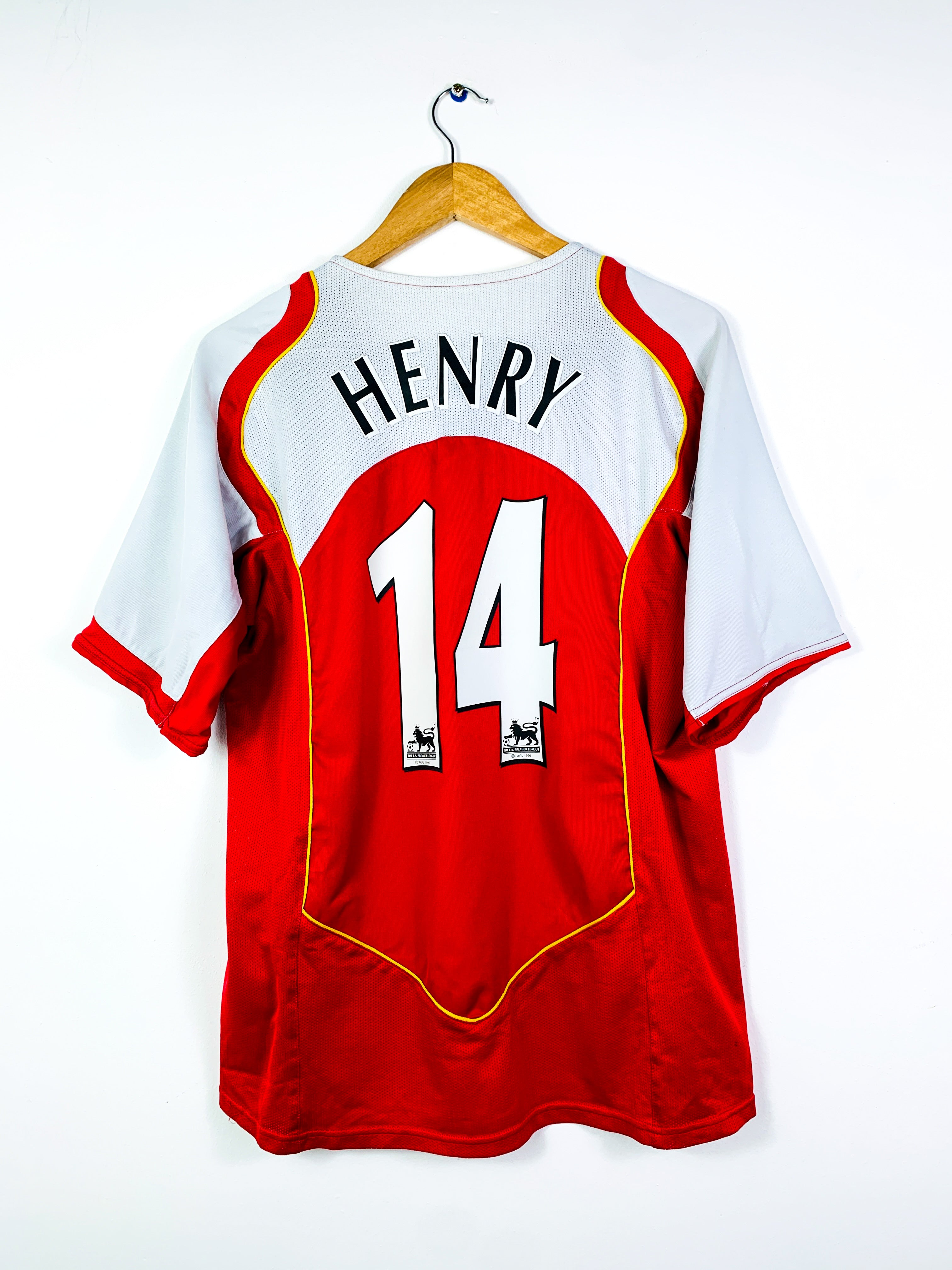 ARSENAL 2004/2005 HOME SHIRT #14 HENRY