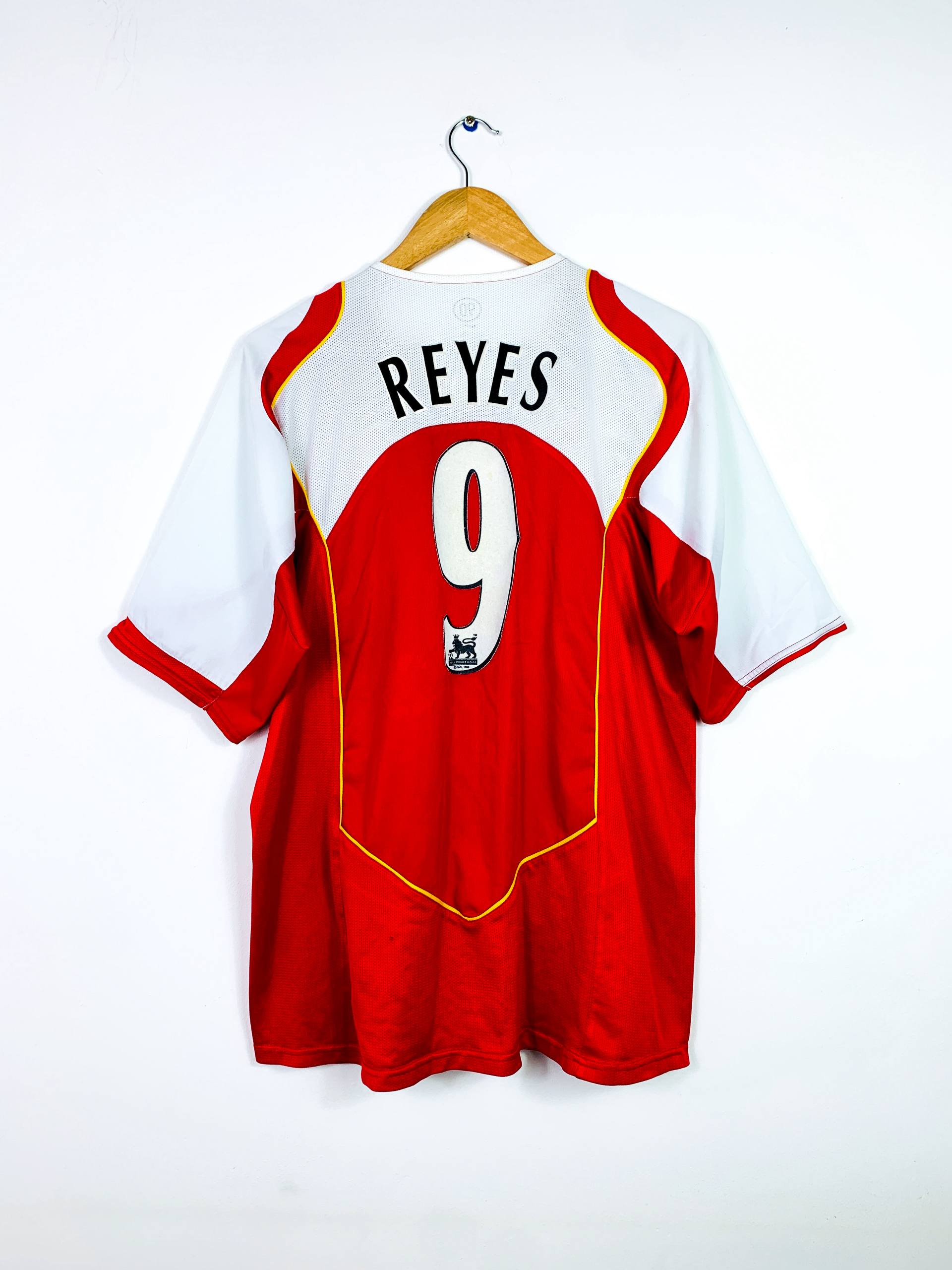 ARSENAL 2004/2005 HOME SHIRT #9 REYES [L]