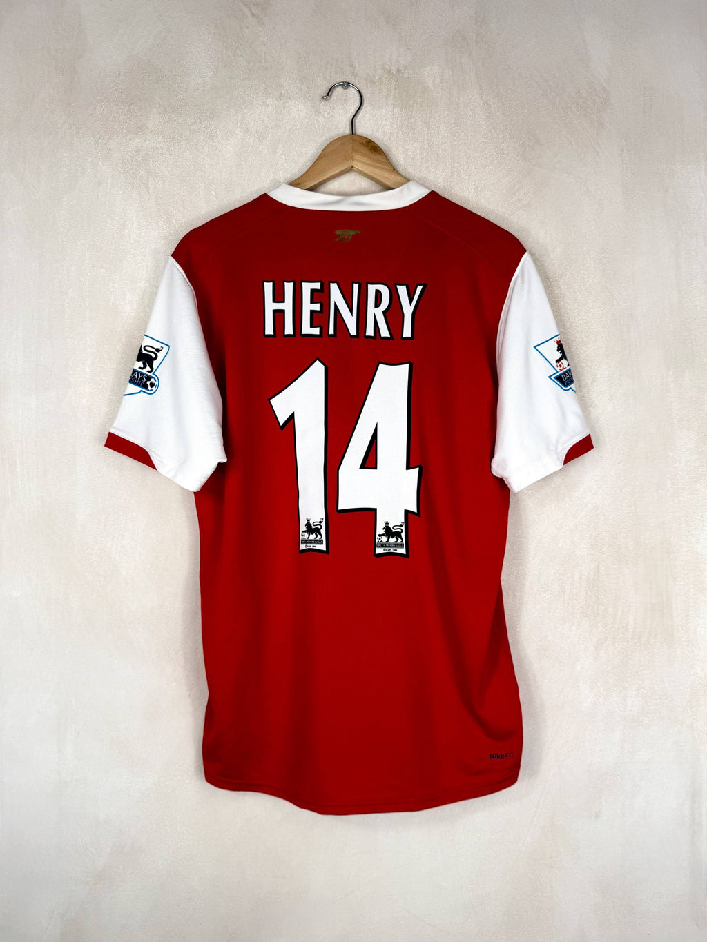 ARSENAL 2006/2008 HOME SHIRT #14 HENRY [M]