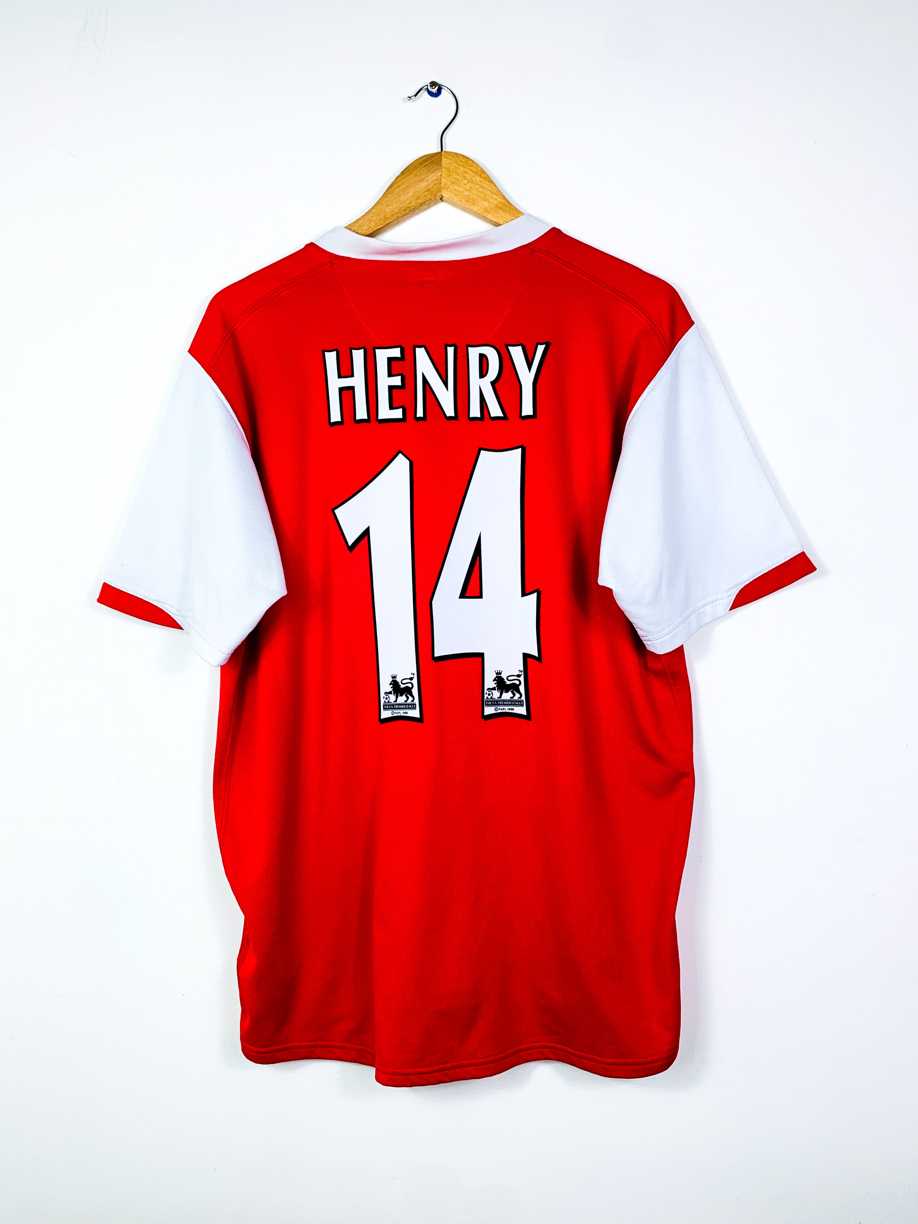 ARSENAL 2006/2008 HOME SHIRT #14 HENRY [L]