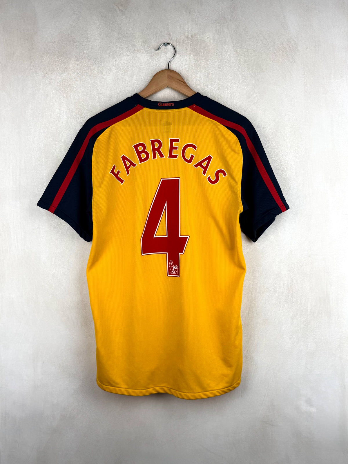 ARSENAL 2008/2009 AWAY SHIRT #4 FABREGAS [M]