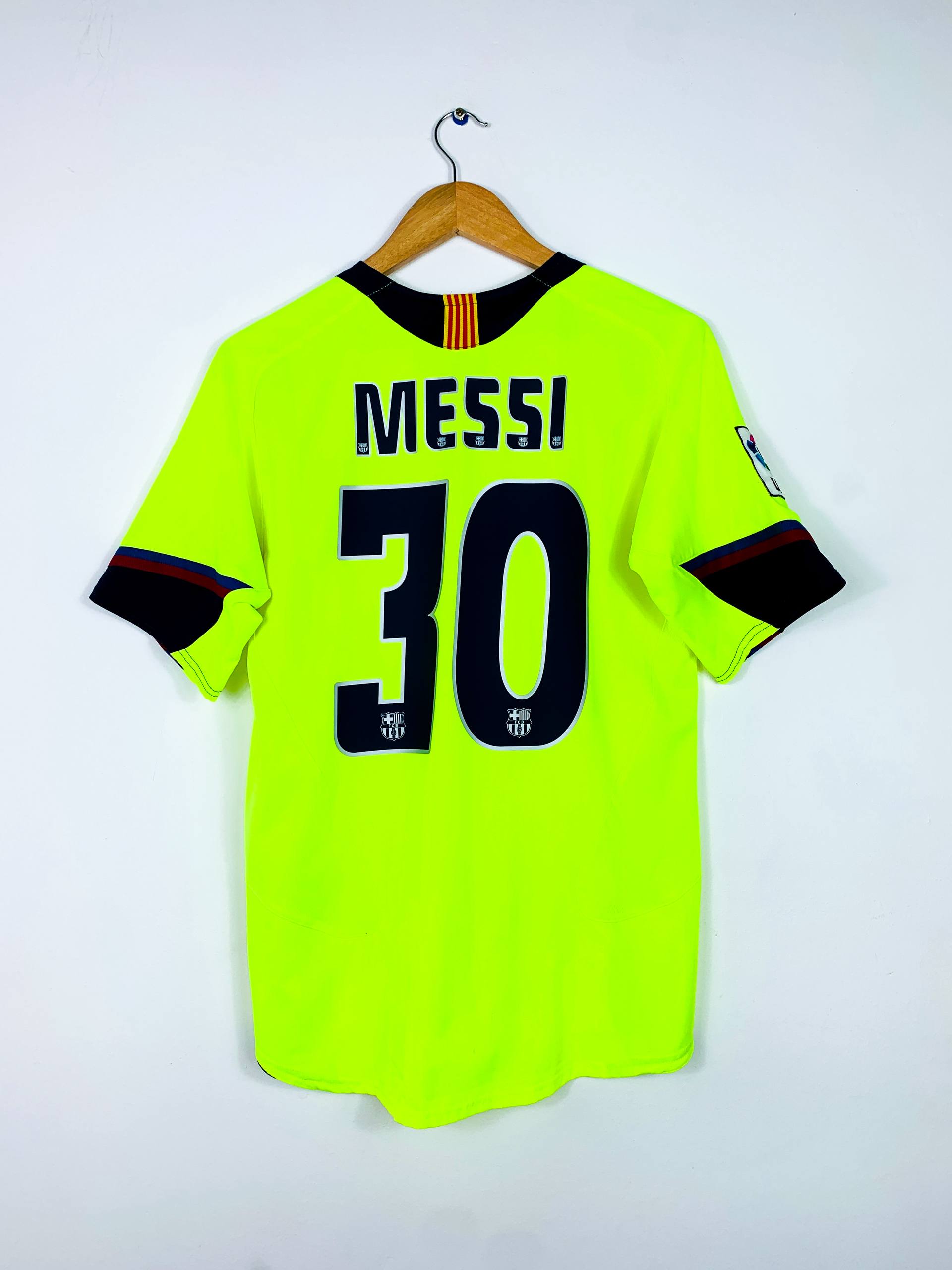 BARCELONA 2005/2006 AWAY SHIRT #30 MESSI [S]