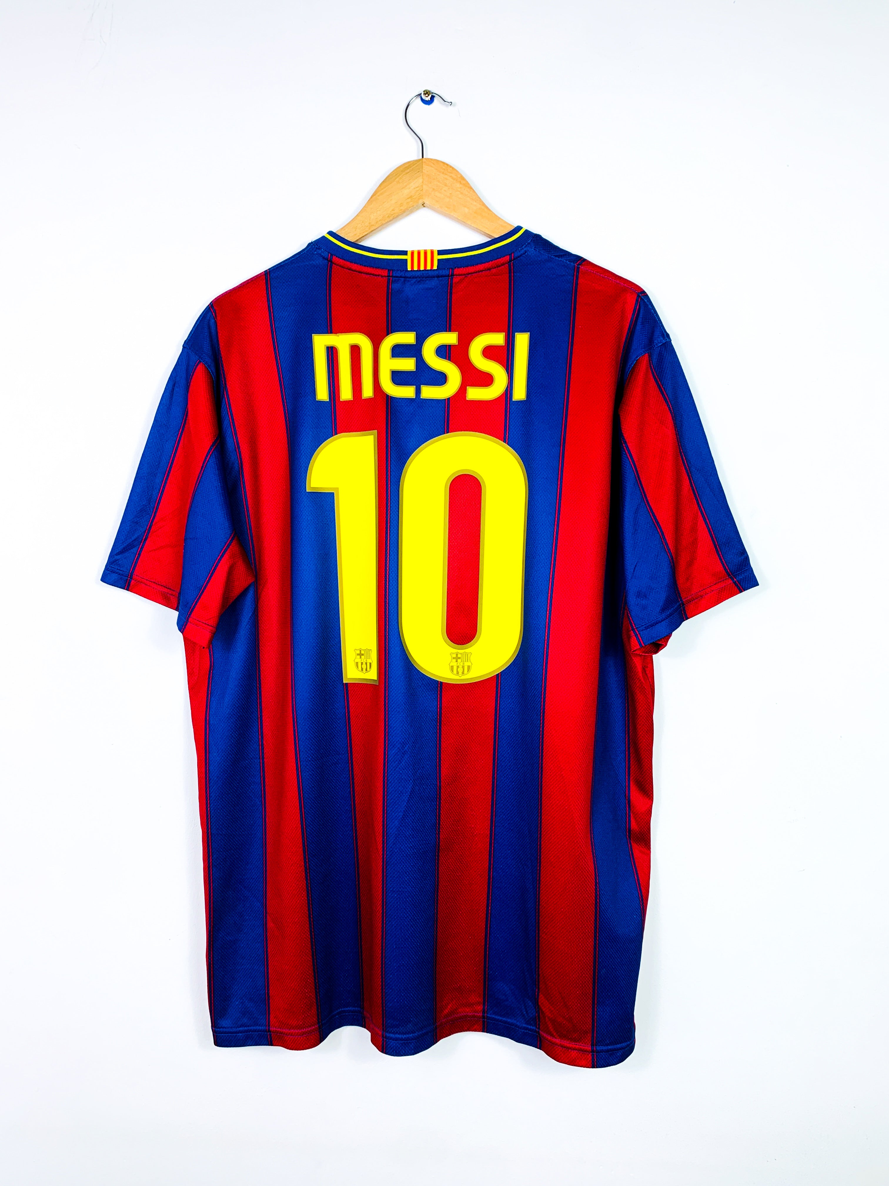 BARCELONA 2009/2010 HOME SHIRT *BASIC* #10 MESSI