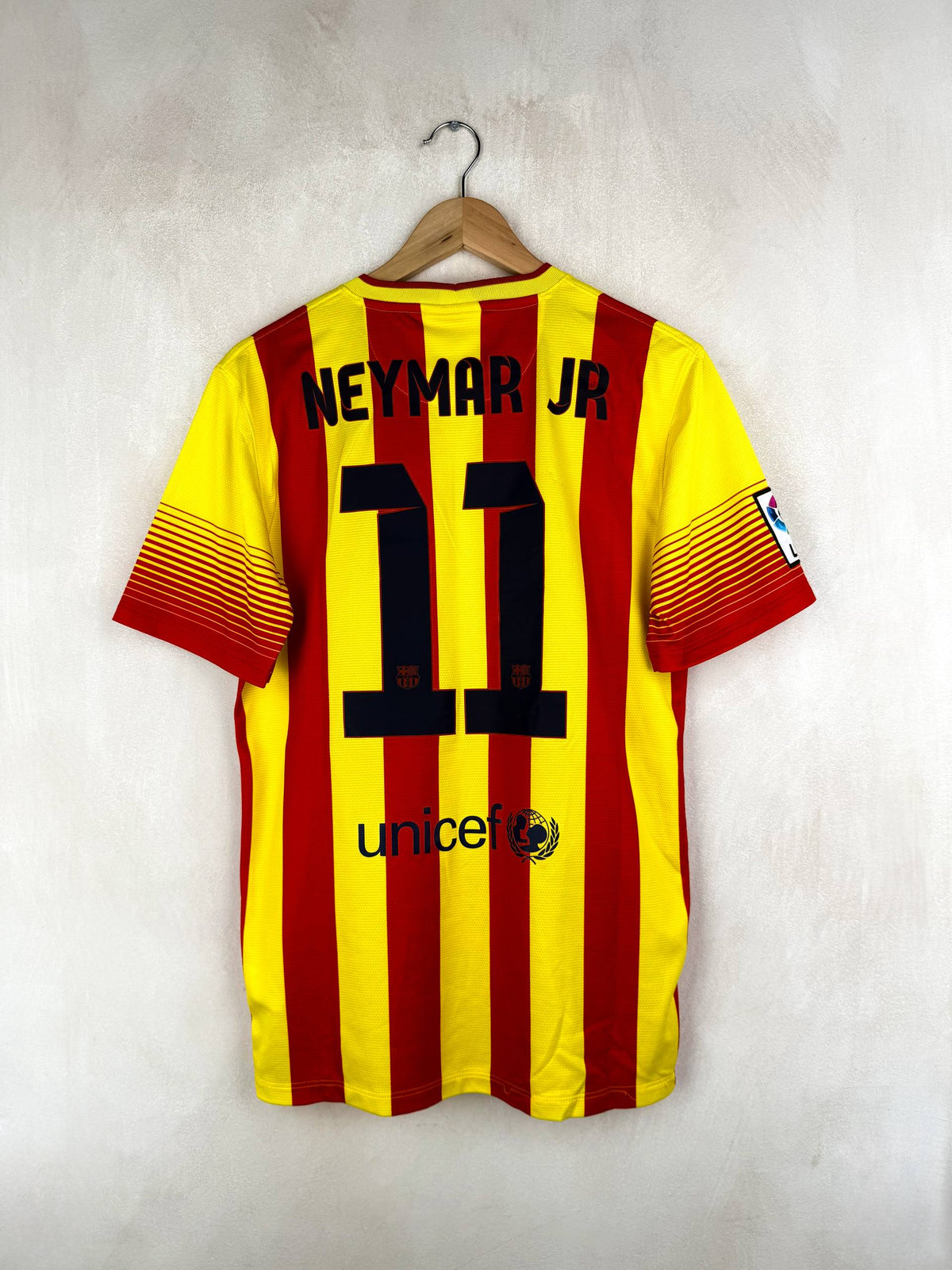 BARCELONA 2013/2014 AWAY SHIRT #11 NEYMAR JR [S]