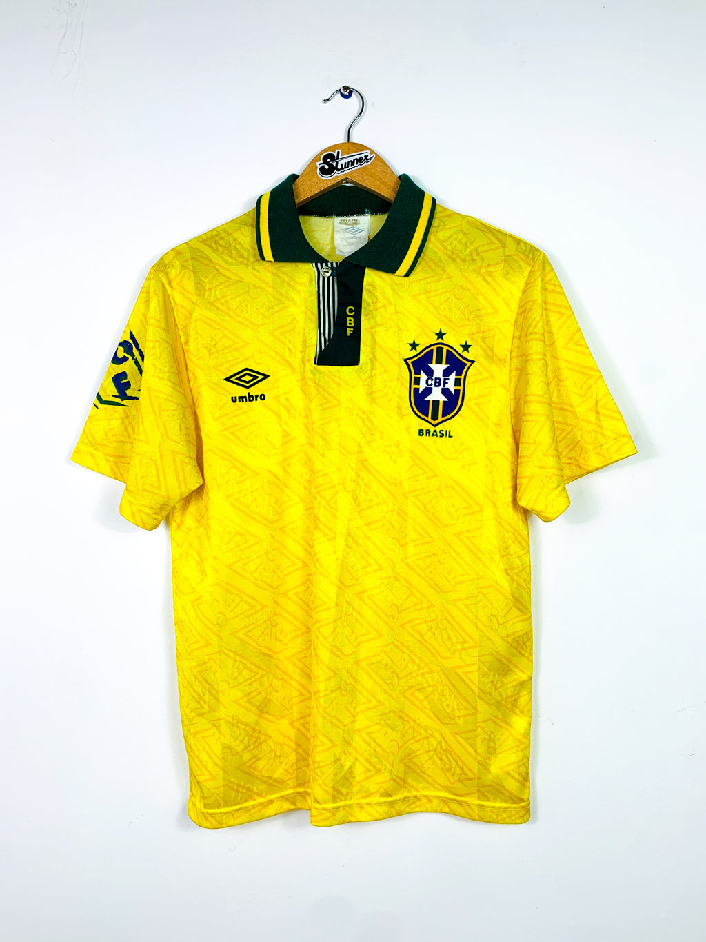 BRAZIL 1992/1993 HOME SHIRT [S/M]