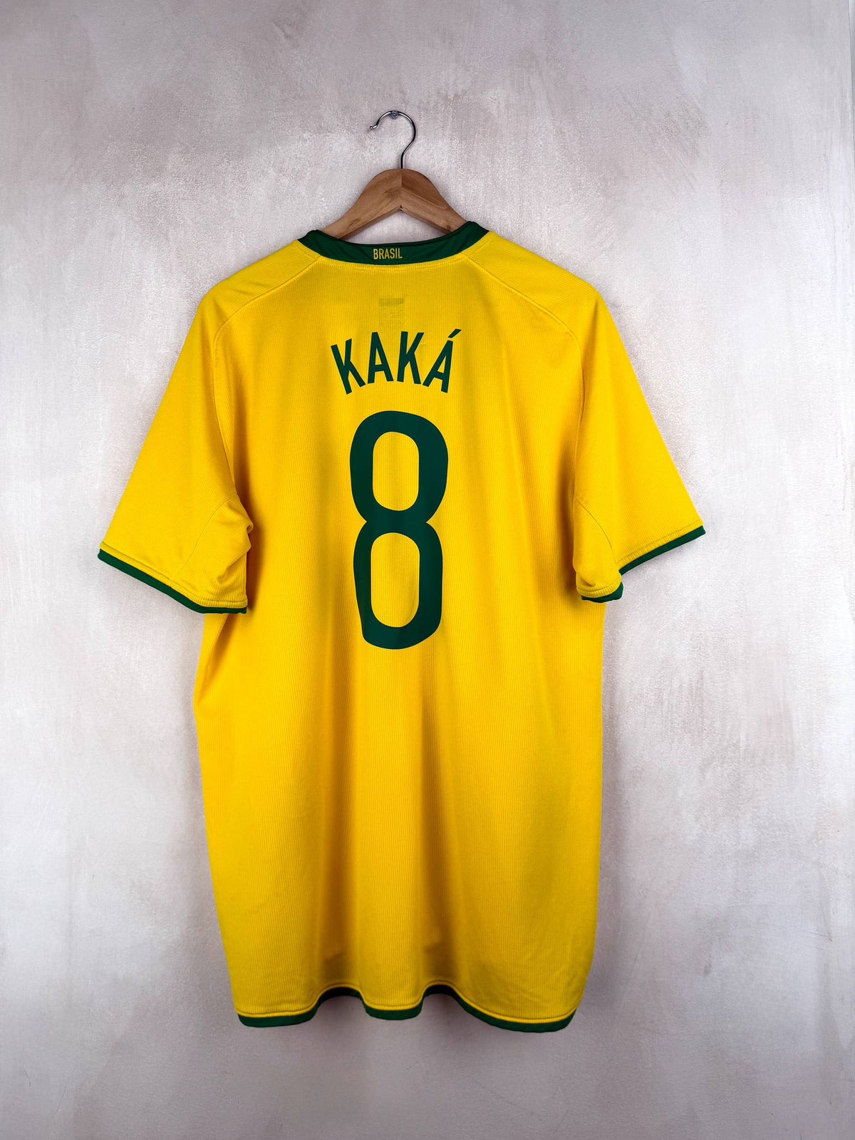 BRAZIL 2008/2010 HOME SHIRT #8 KAKA [XL]