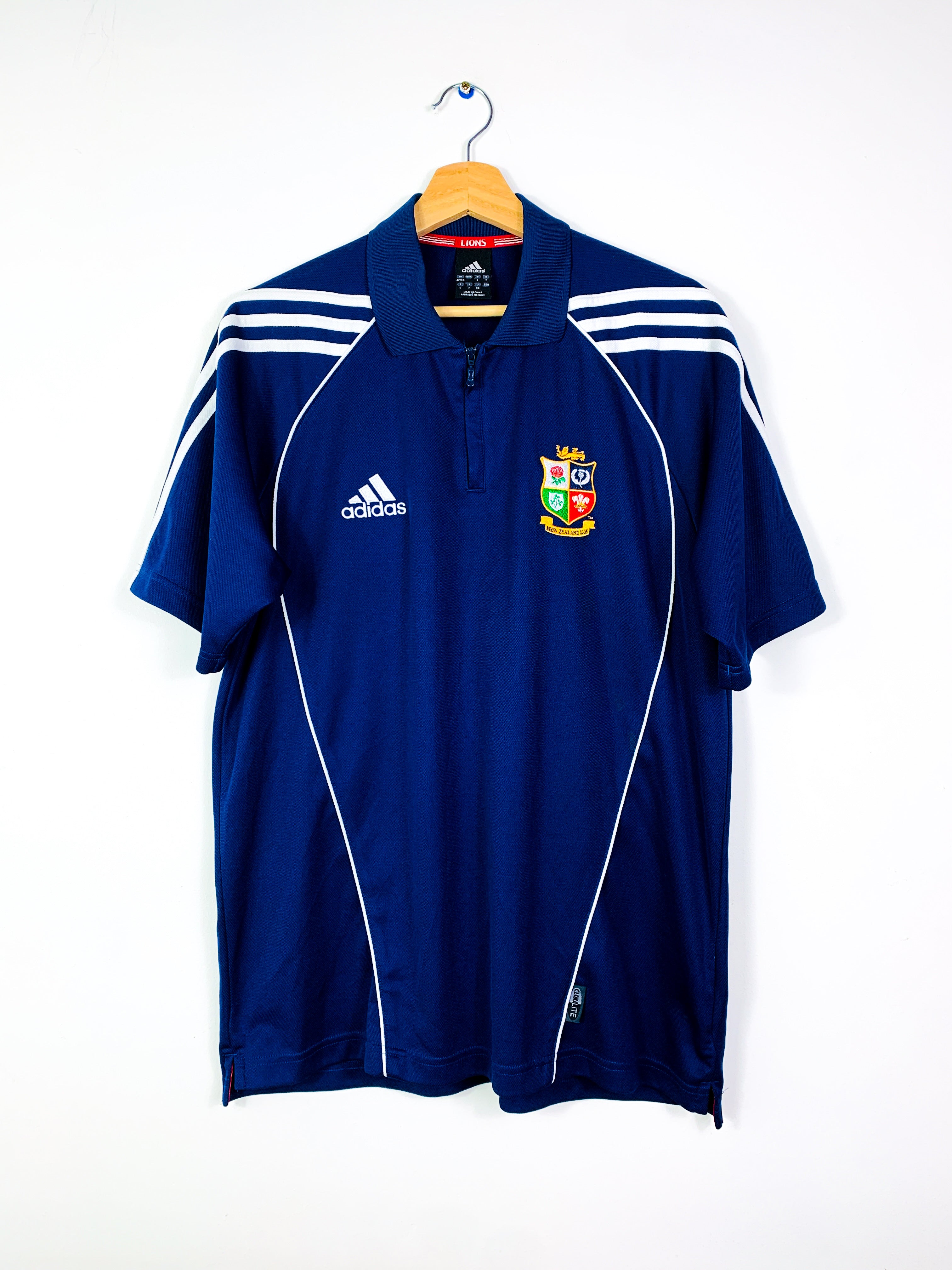 BRITISH & IRISH LIONS 2005 TRAINING RUGBY POLO SHIRT [L]