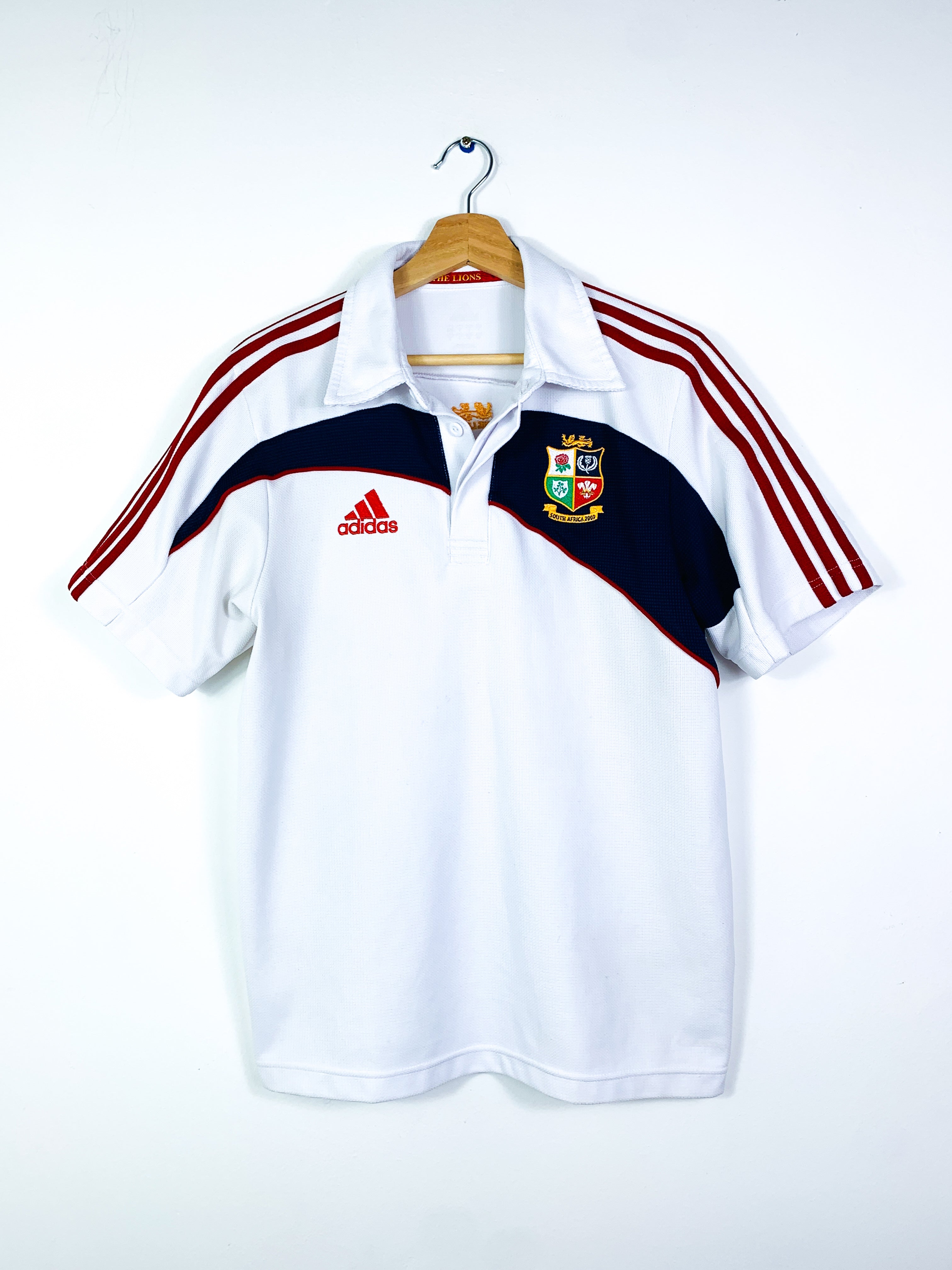 BRITISH & IRISH LIONS 2009 TRAINING RUGBY POLO SHIRT [M/L]