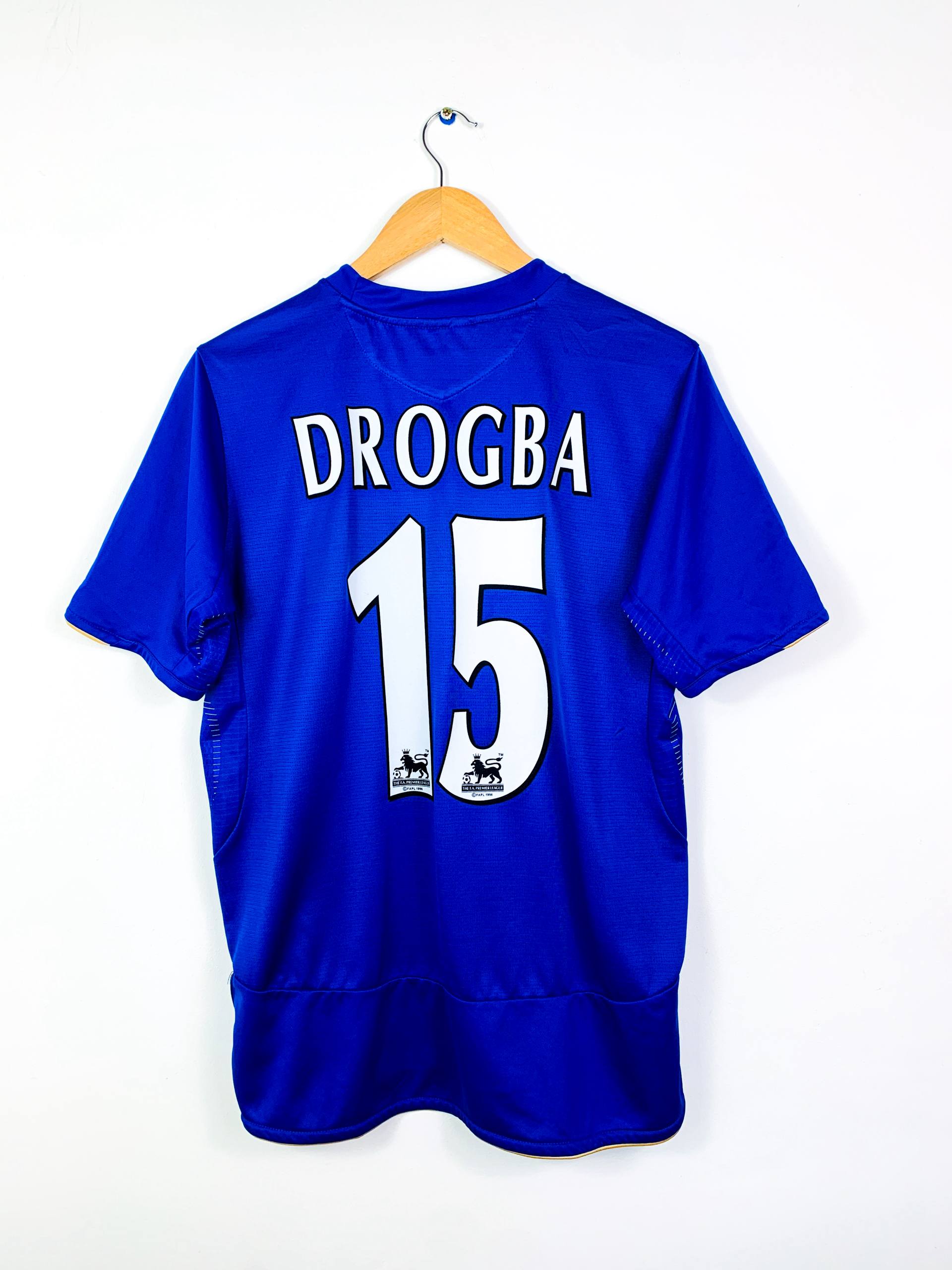 CHELSEA 2005/2006 HOME SHIRT #15 DROGBA [M]