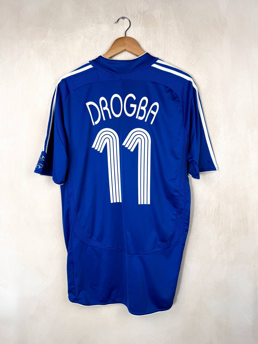 CHELSEA 2006/2008 HOME SHIRT #11 DROGBA [L]