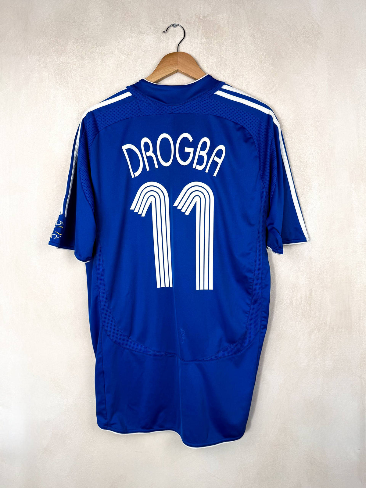 CHELSEA 2006/2008 HOME SHIRT #11 DROGBA [L]