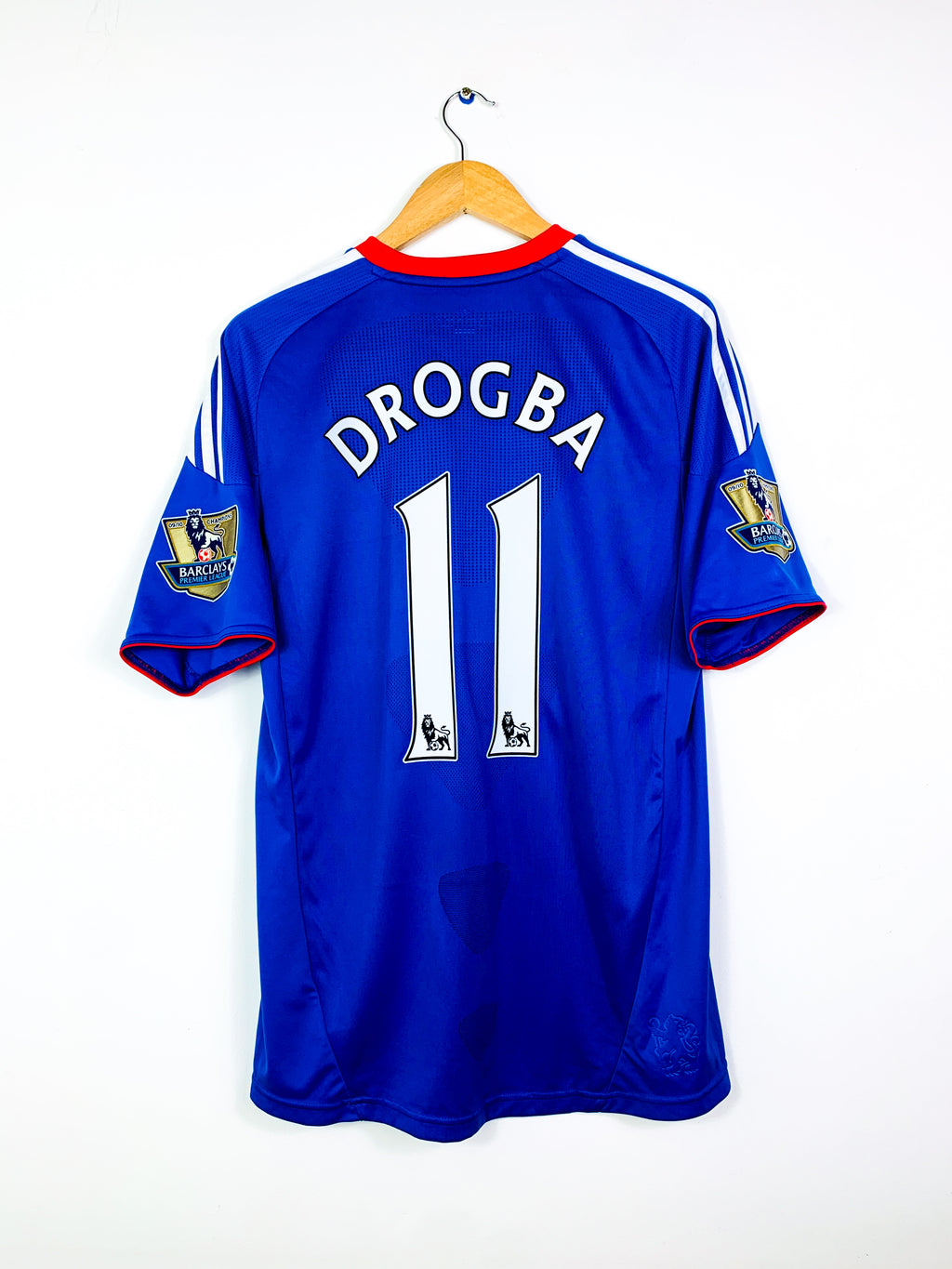 CHELSEA 2010/2011 HOME SHIRT #11 DROGBA [M/L]