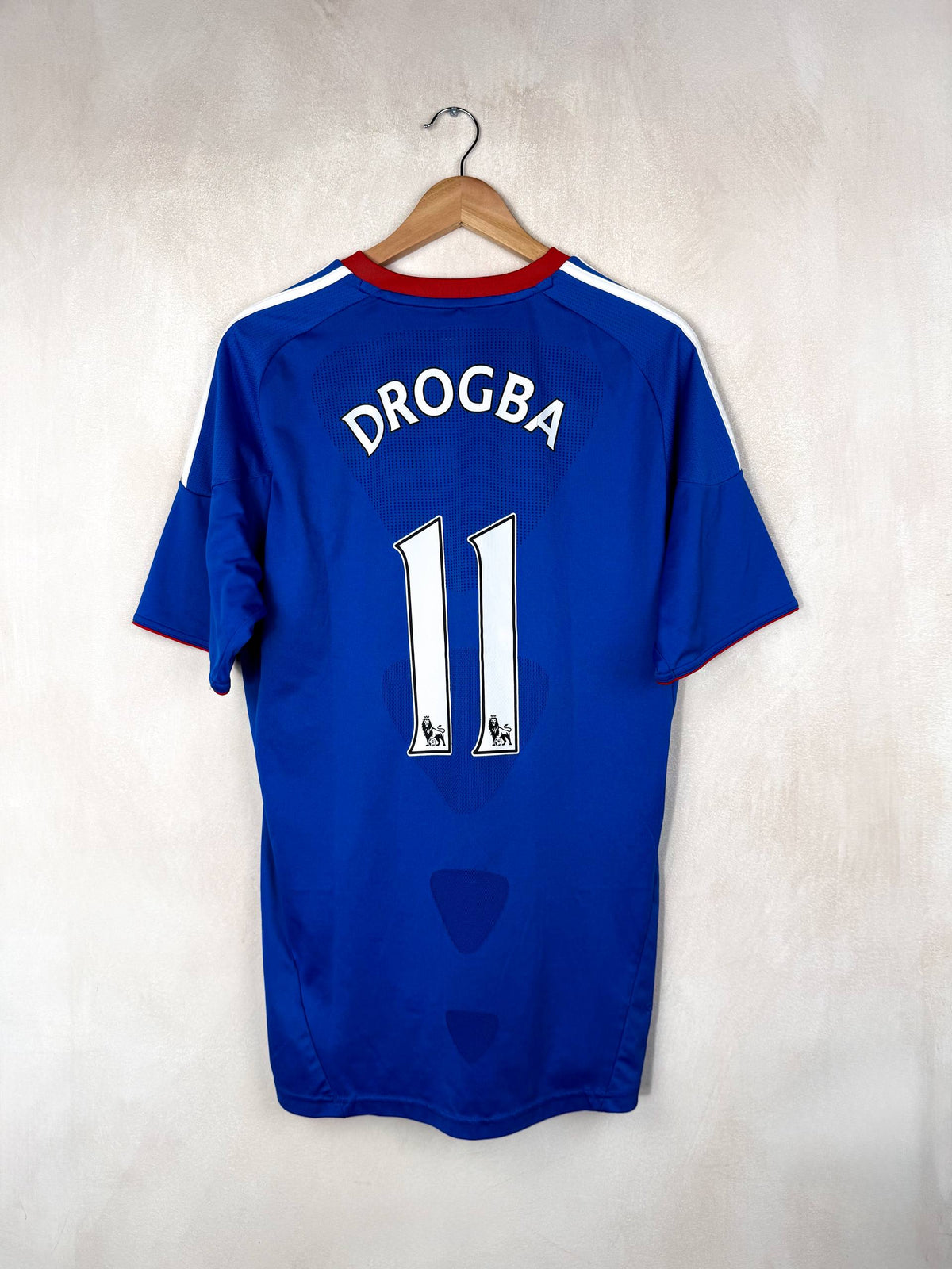 CHELSEA 2010/2011 HOME SHIRT #11 DROGBA [M]