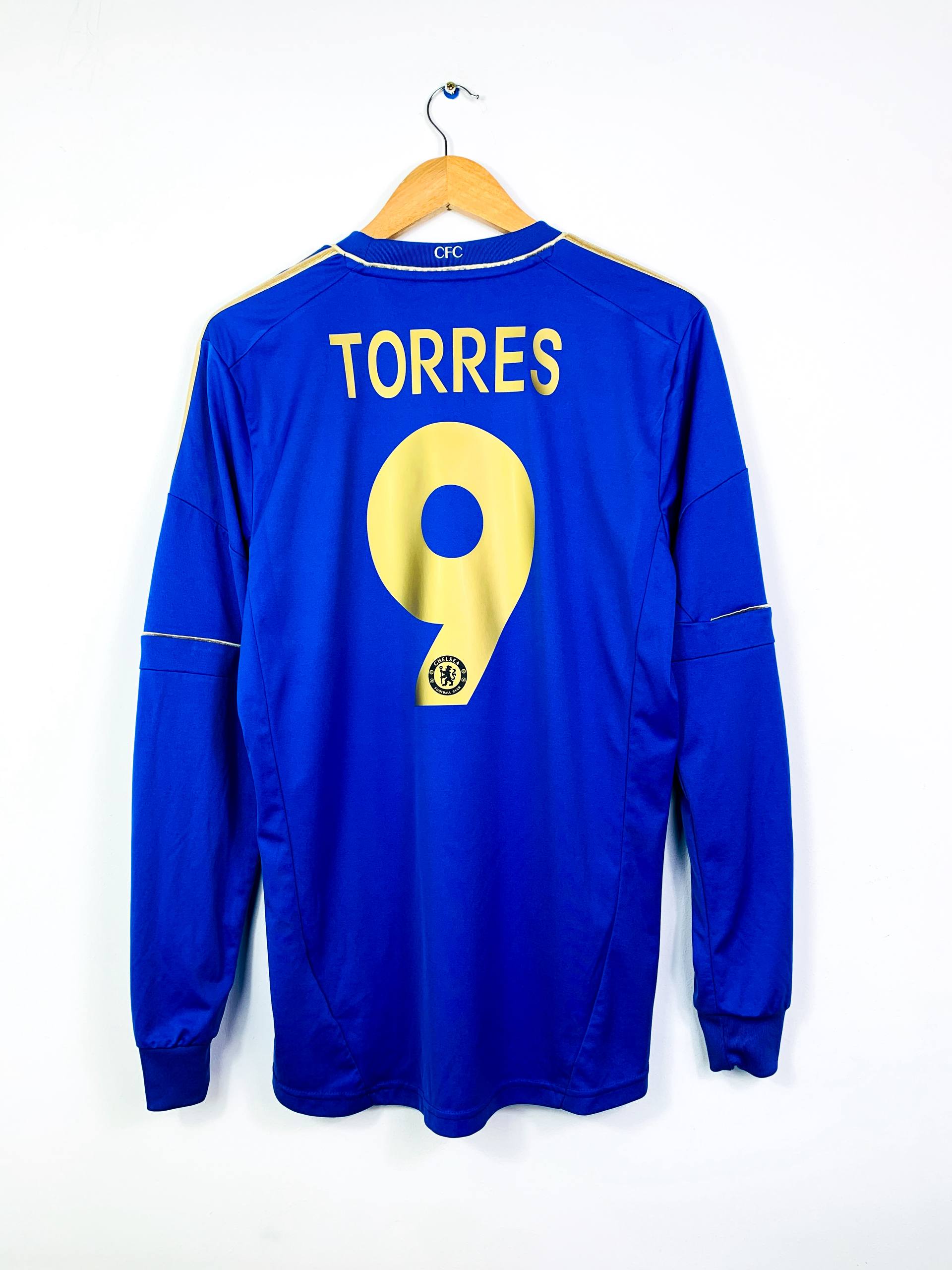 CHELSEA 2012/2013 HOME SHIRT #9 TORRES [L/S] [M]