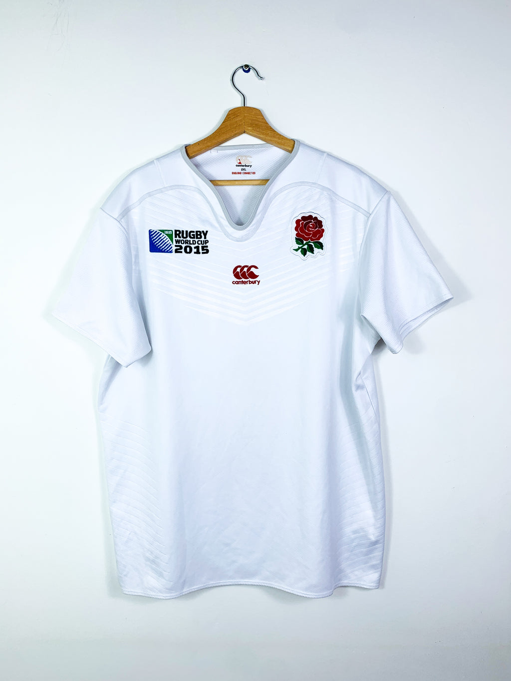 ENGLAND 2015 RUGBY WORLD CUP HOME SHIRT [XXL]
