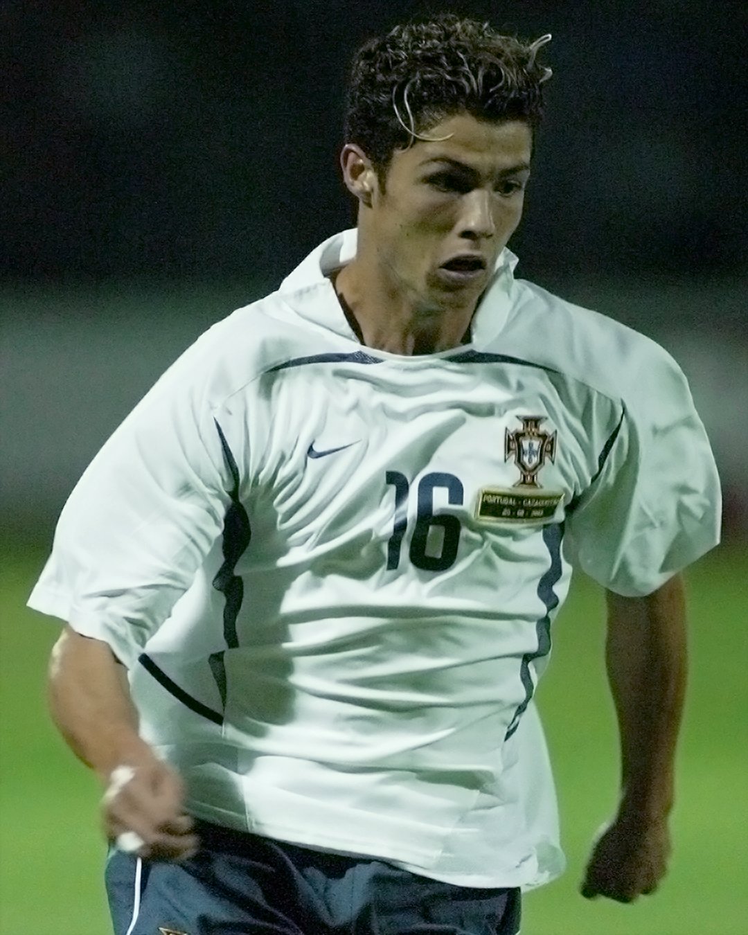 PORTUGAL 2002/2004 AWAY SHIRT #16 C.RONALDO