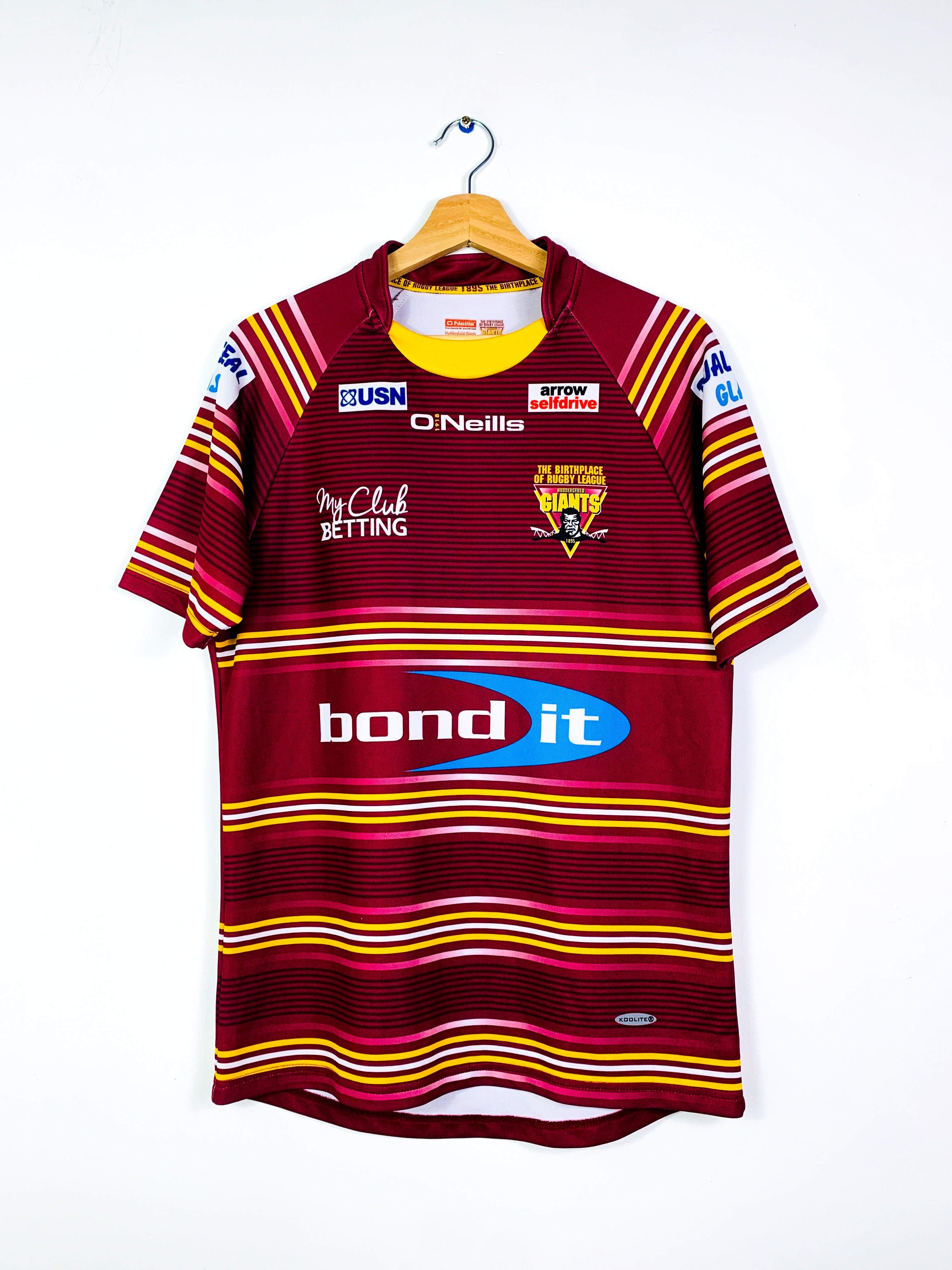 HUDDERSFIELD GIANTS 2017/2018 HOME RUGBY SHIRT [S]
