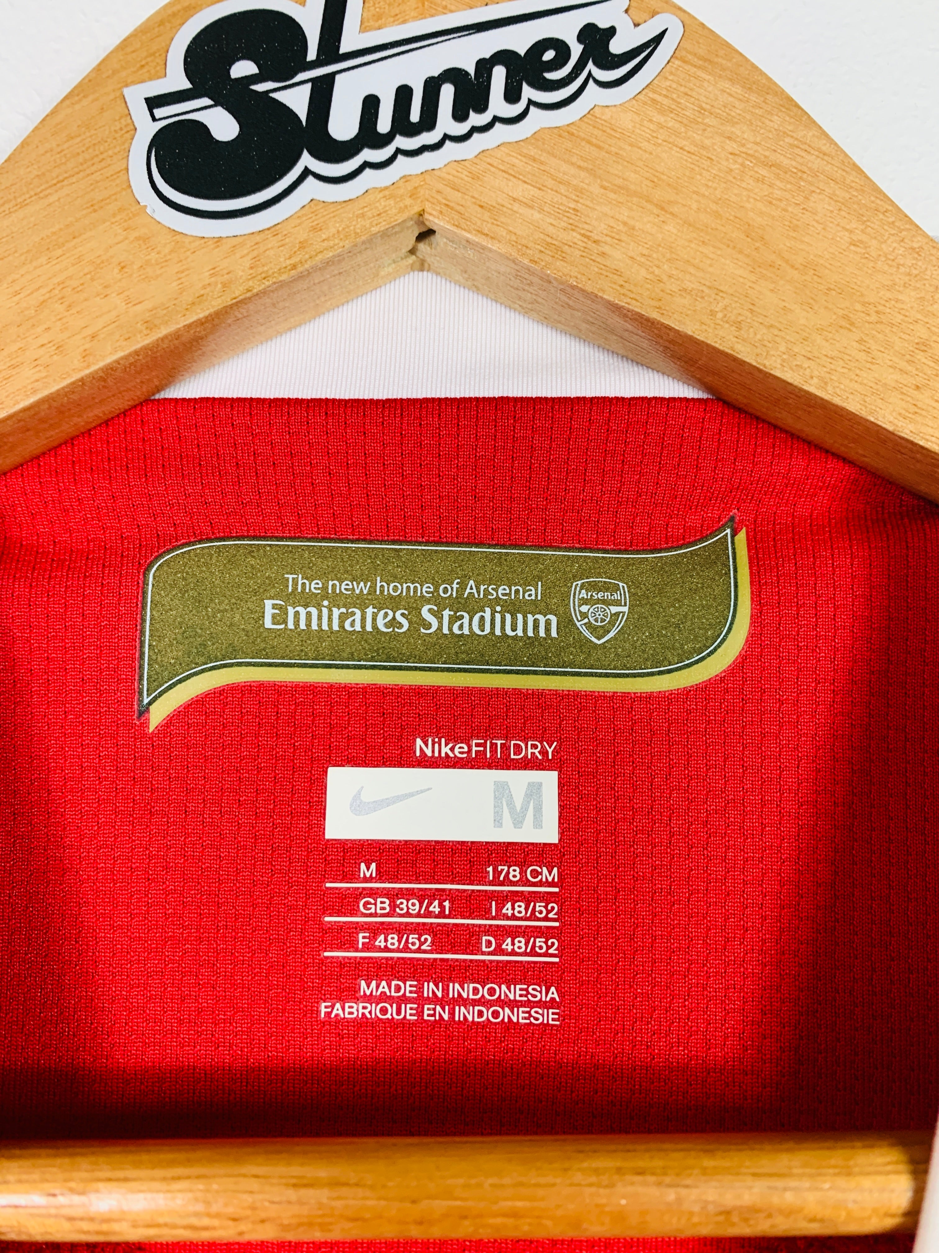 ARSENAL 2006/2008 HOME SHIRT #14 HENRY [M]