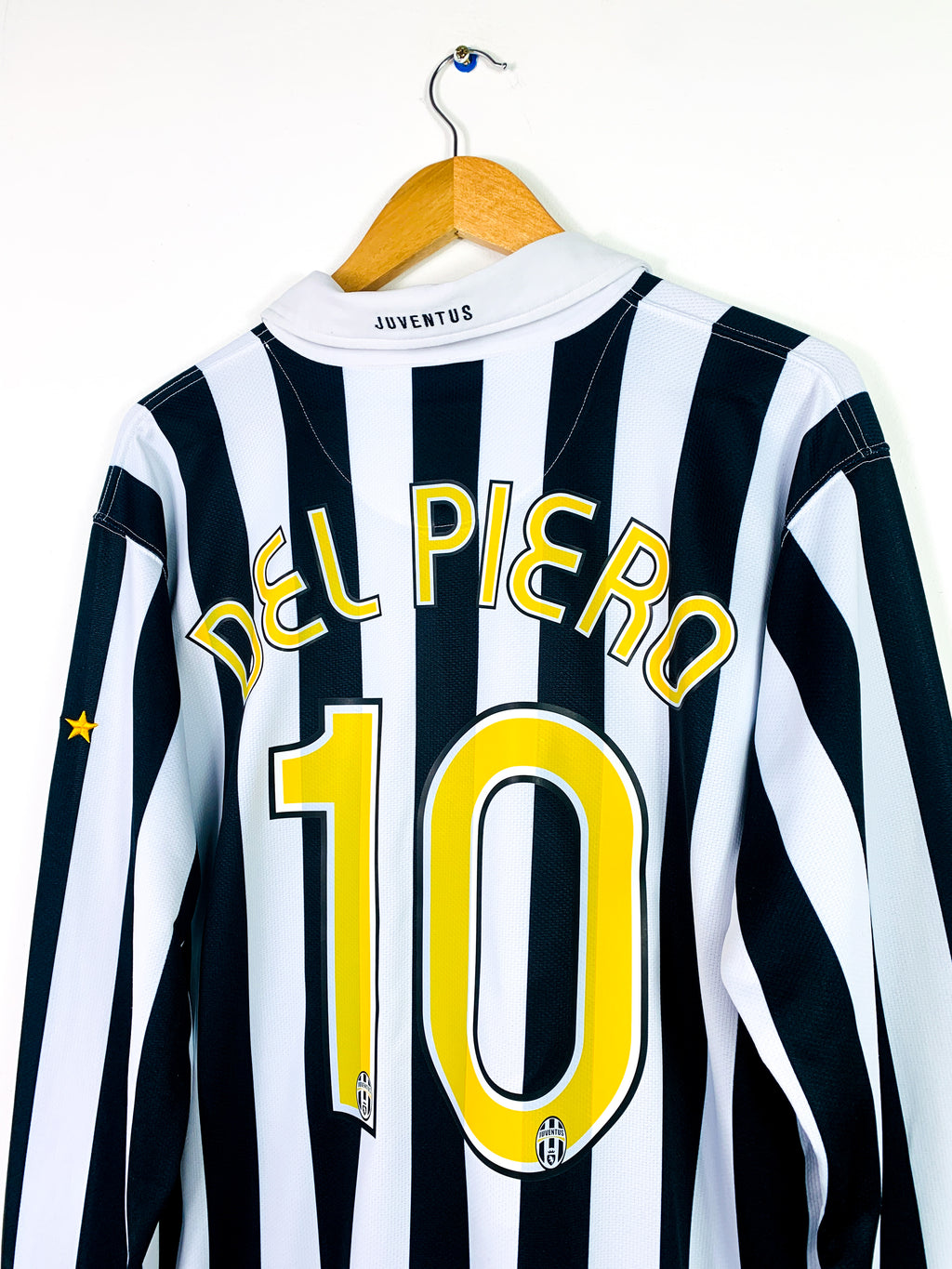 JUVENTUS 2006/2007 HOME SHIRT #10 DEL PIERO [L/S]