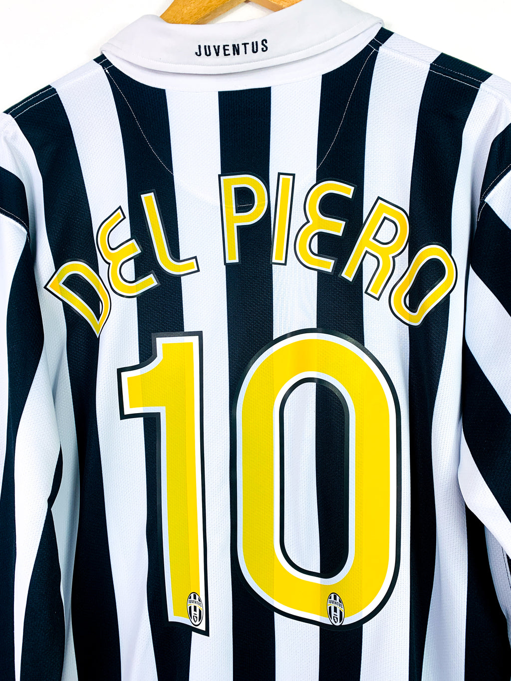 JUVENTUS 2006/2007 HOME SHIRT #10 DEL PIERO [L/S]