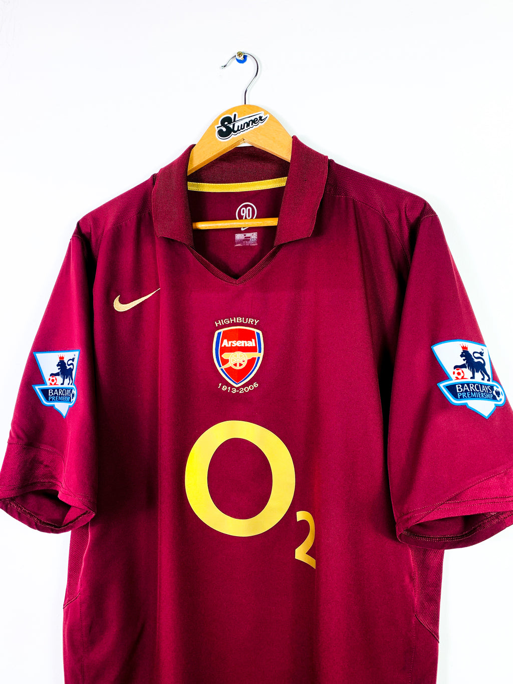 ARSENAL 2005/2006 HOME SHIRT #7 PIRES [L]