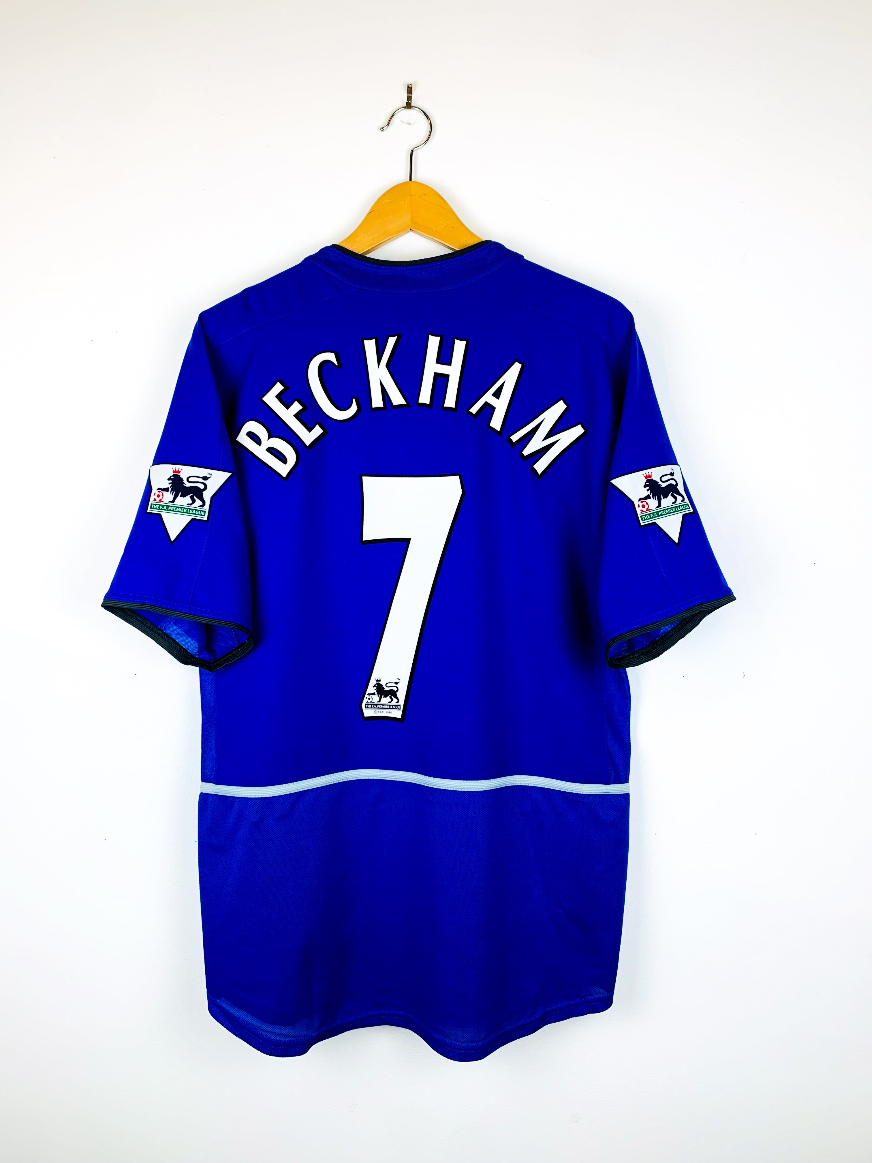 MANCHESTER UNITED 2002/2003 THIRD SHIRT #7 BECKHAM
