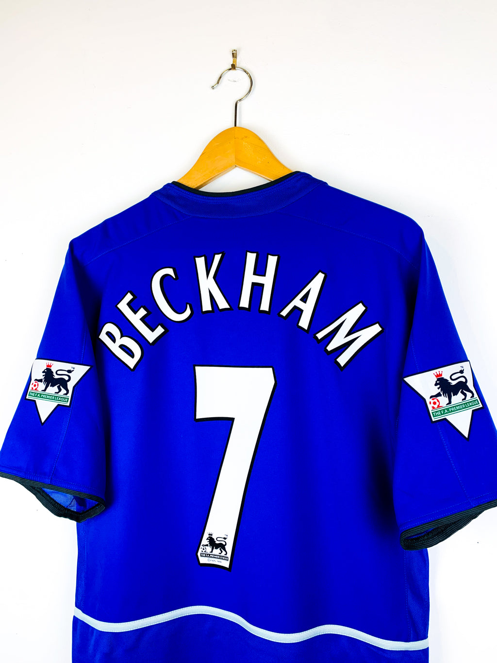 MANCHESTER UNITED 2002/2003 THIRD SHIRT #7 BECKHAM