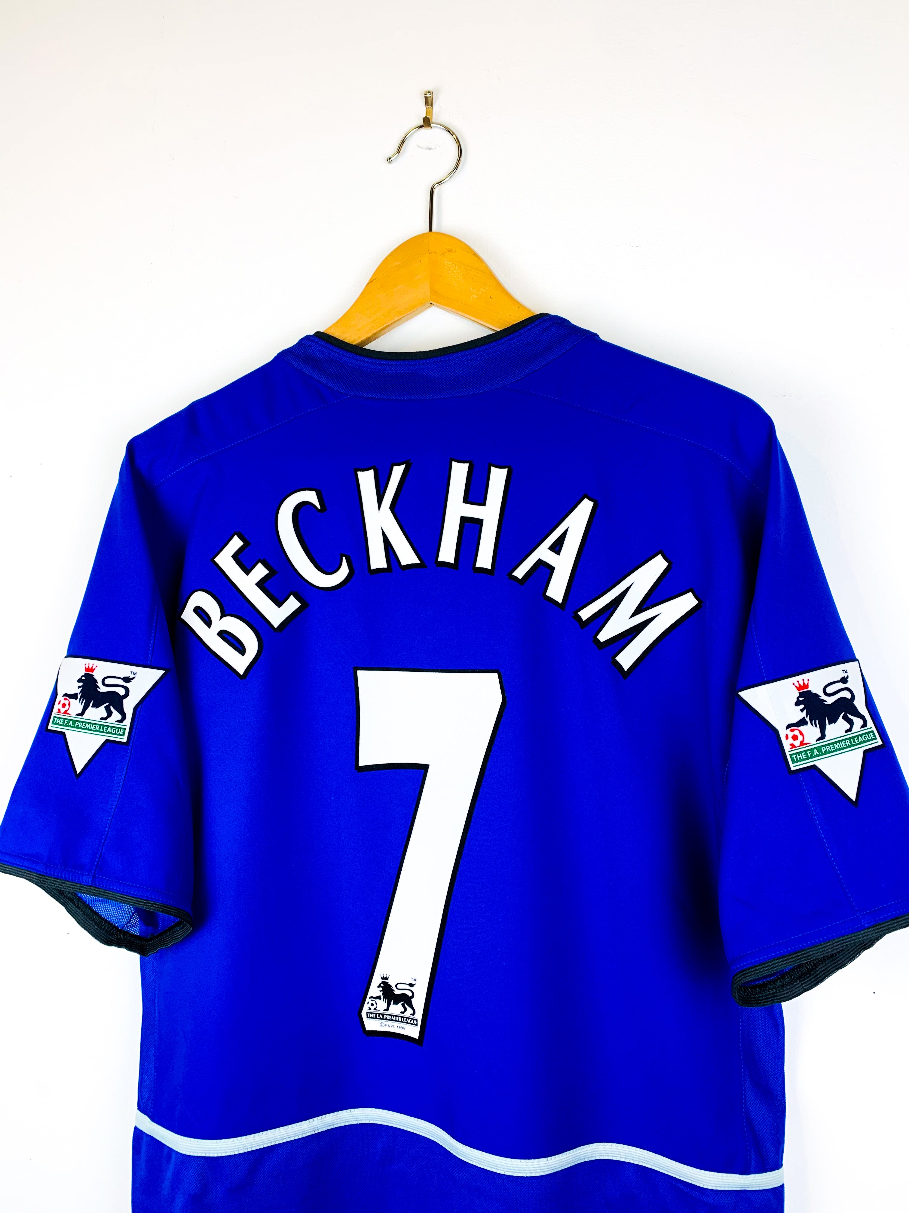 MANCHESTER UNITED 2002/2003 THIRD SHIRT #7 BECKHAM