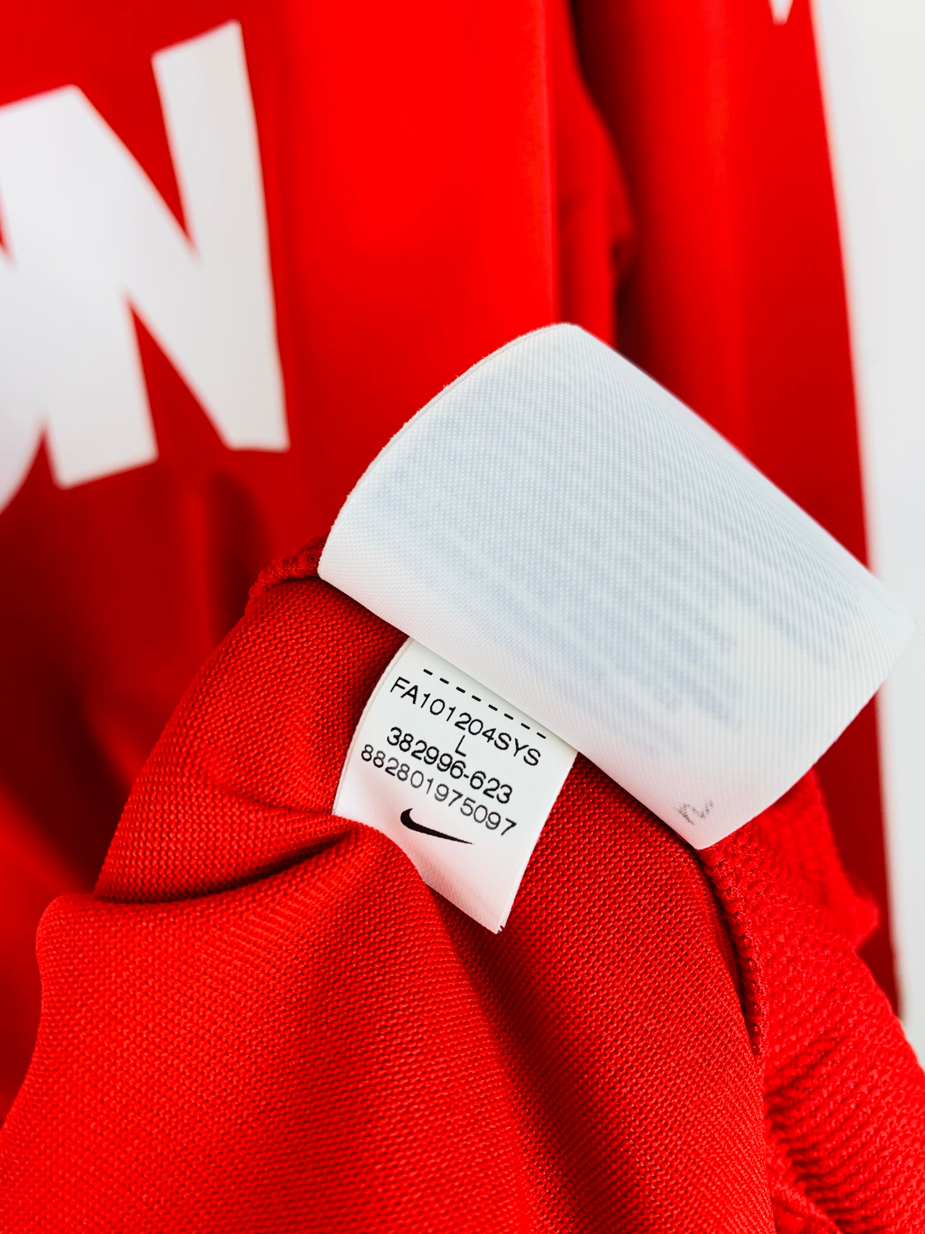 MANCHESTER UNITED 2010/2011 HOME SHIRT #10 ROONEY [L/S] [BNWT]
