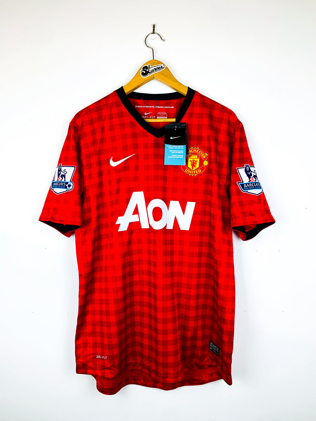 MANCHESTER UNITED 2012/2013 HOME SHIRT #22 SCHOLES [BWNT]