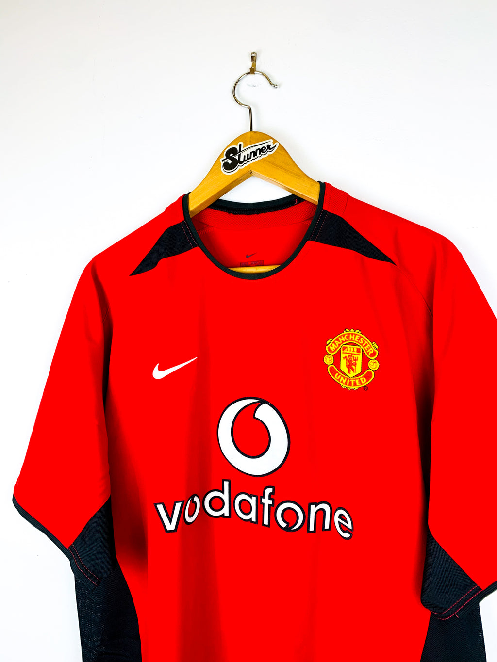 MANCHESTER UNITED 2002/2004 HOME SHIRT #7 RONALDO [M]